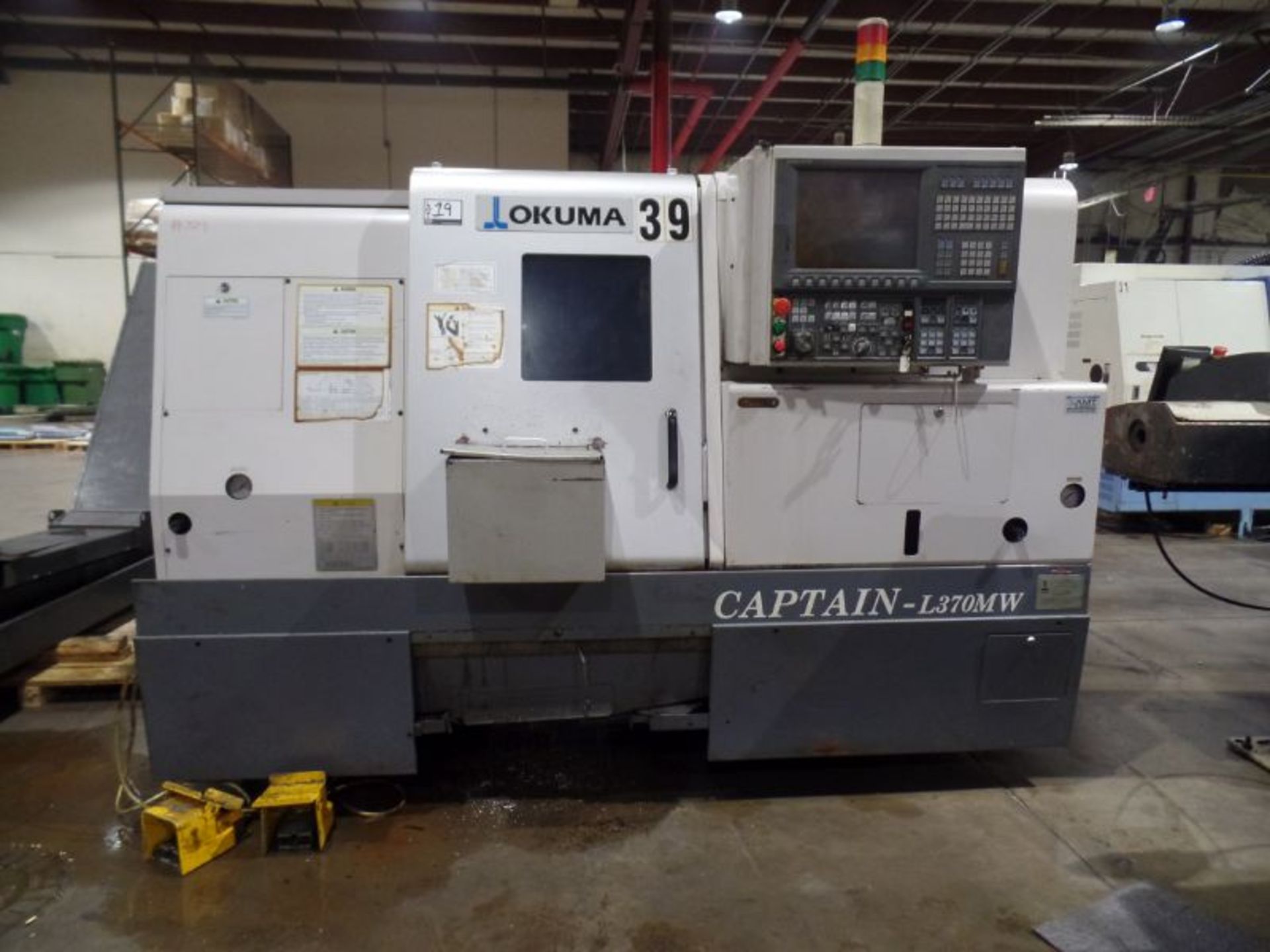 Okuma Captain L370 MW CNC Lathe, OSP P200 Ctrl, Live Tooling, New 2008