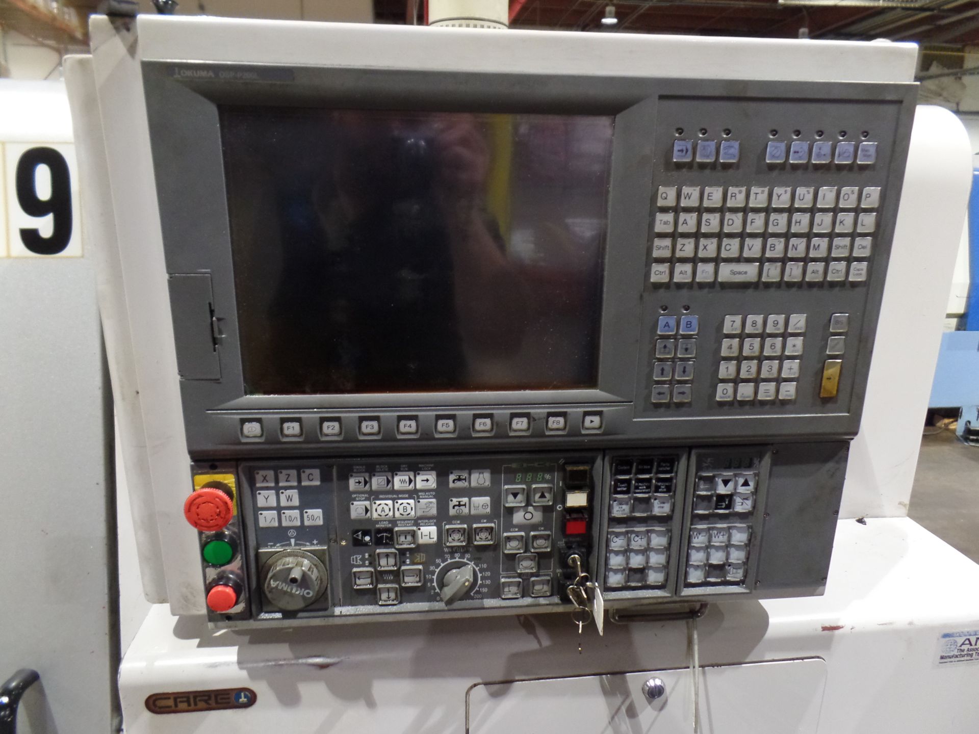 Okuma Captain L370 MW CNC Lathe, OSP P200 Ctrl, Live Tooling, New 2008 - Image 5 of 6