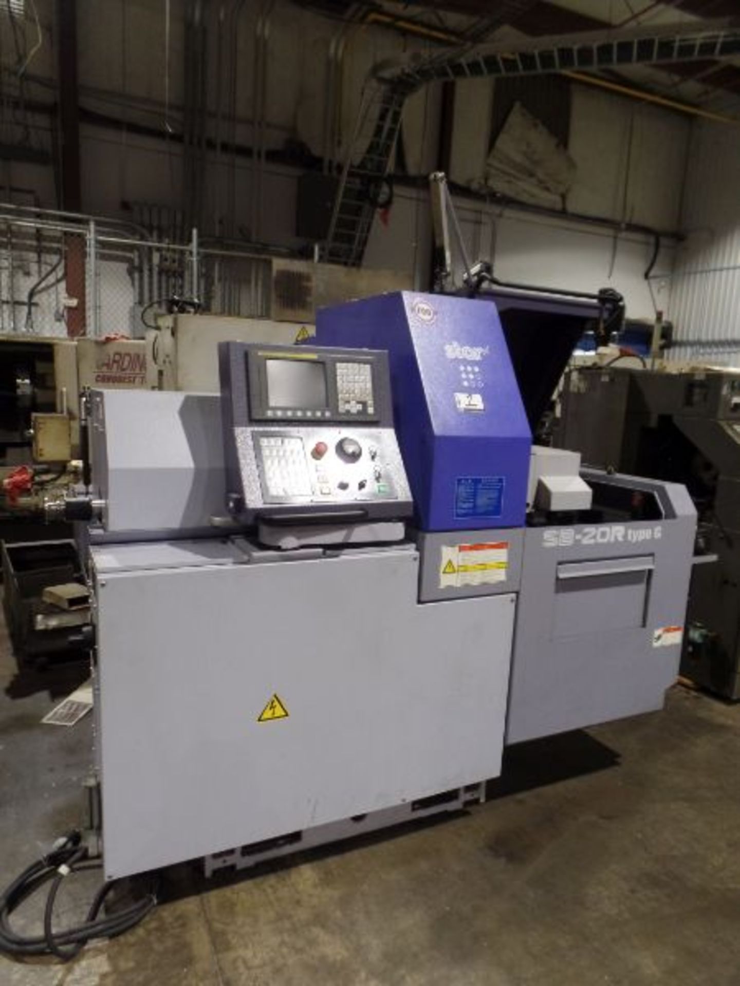 Star SB-20R Type G CNC Swiss Type Automatic Lathe, Fanuc Oi-D Ctrl., New 2014 - Image 3 of 9