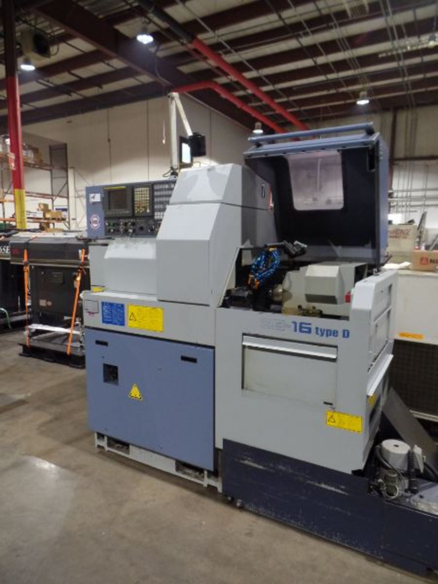 Star SB-16 Type-D CNC Swiss Type Automatic Lathe, Fanuc 18i-TB Control, s/n 0485, New 2007 - Image 3 of 8