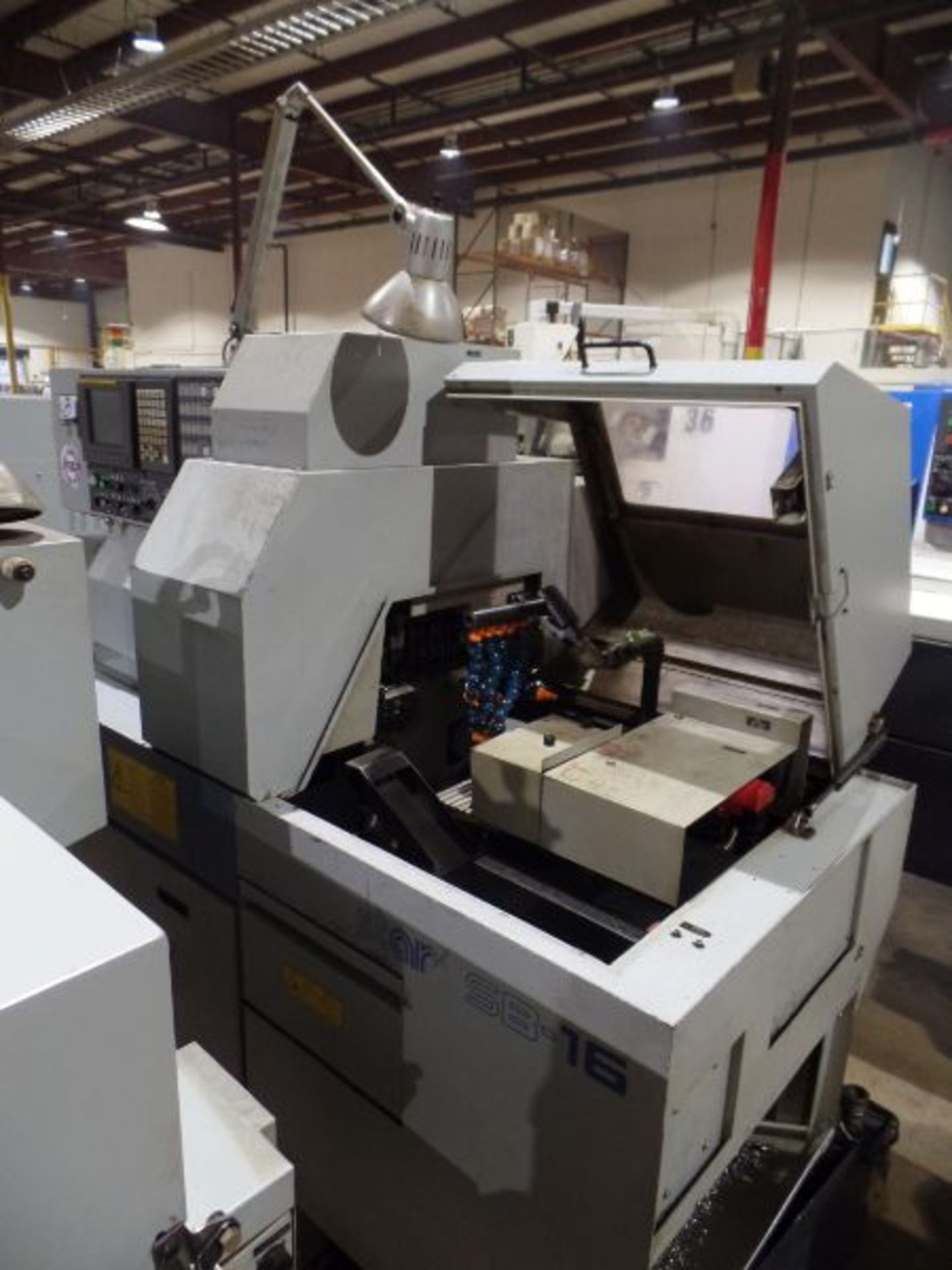 Star SB-16 CNC Swiss Type Automatic Lathe, Fanuc 18iTB Control, New 2003 - Image 2 of 7