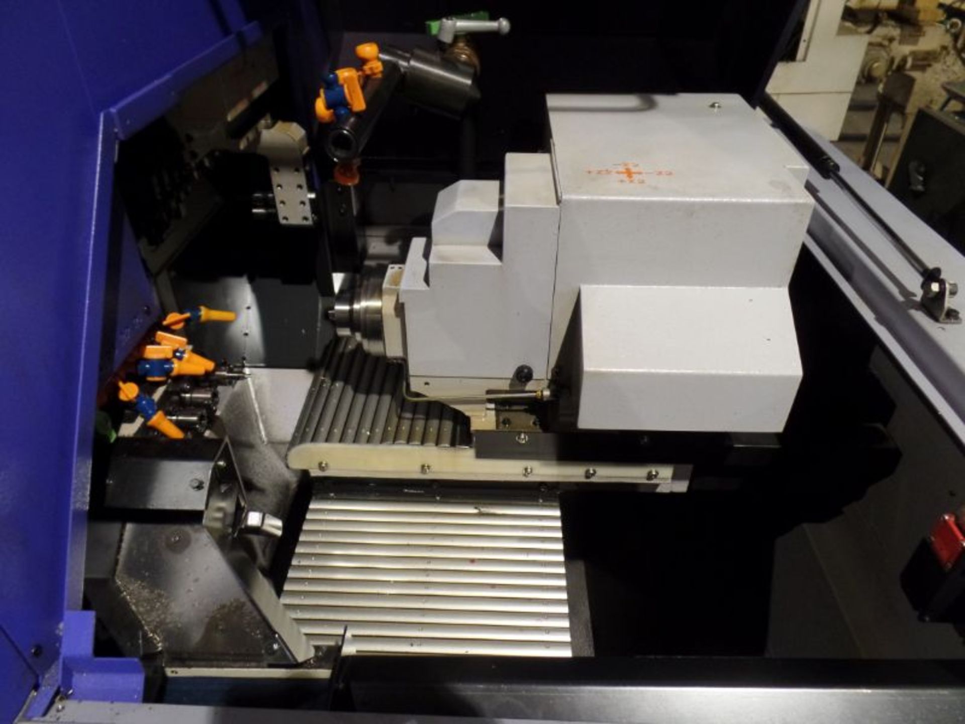 Star SB-20R Type G CNC Swiss Type Automatic Lathe, Fanuc Oi-D Ctrl., New 2014 - Image 5 of 9