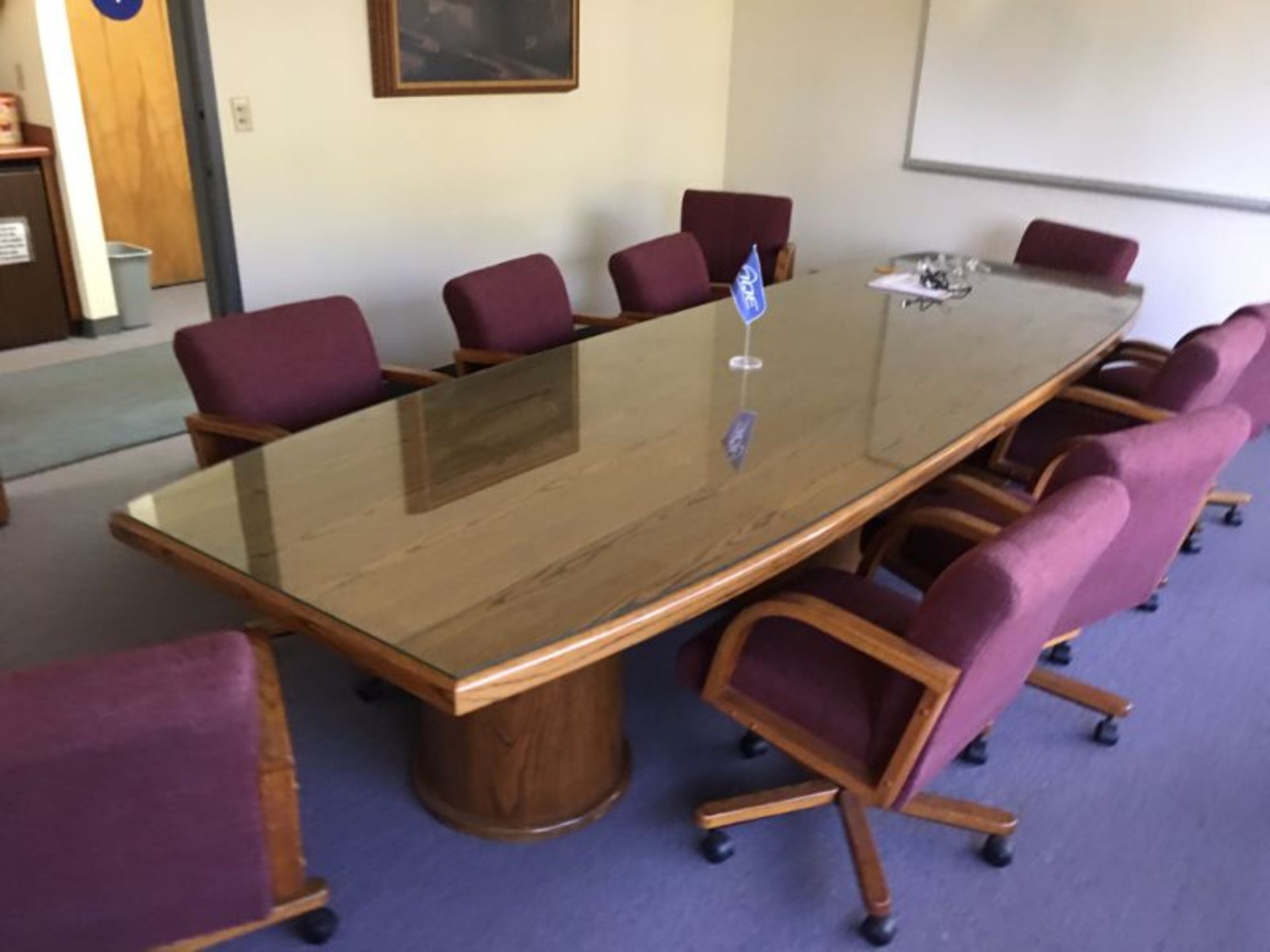 Conference Table & Chairs - Image 3 of 3