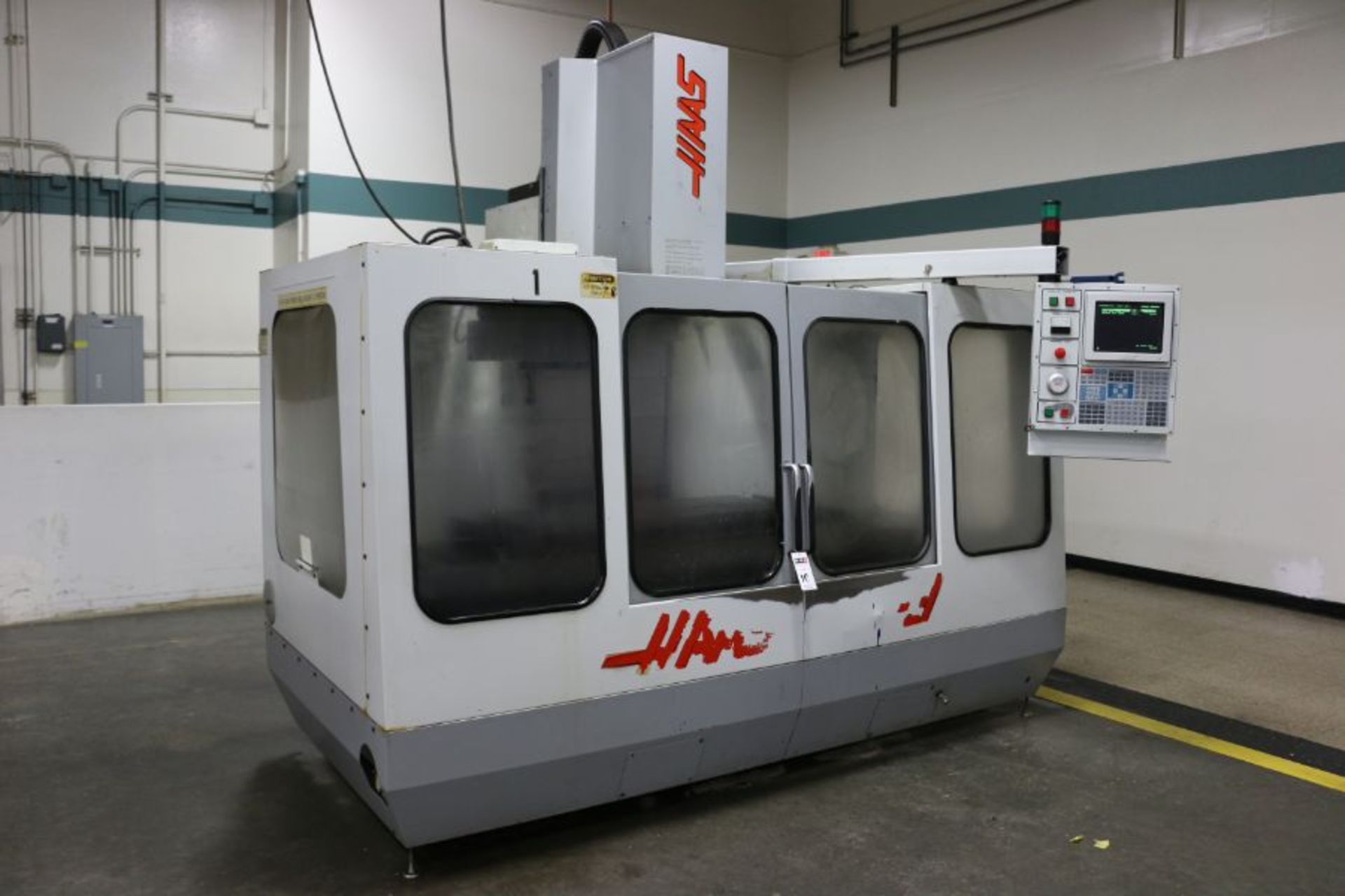 Haas VF-3, 40"x20"x20" Travels, 20 Position Tool Carousel, CT-40 Taper, s/n 4311, New 1995 - Image 2 of 11