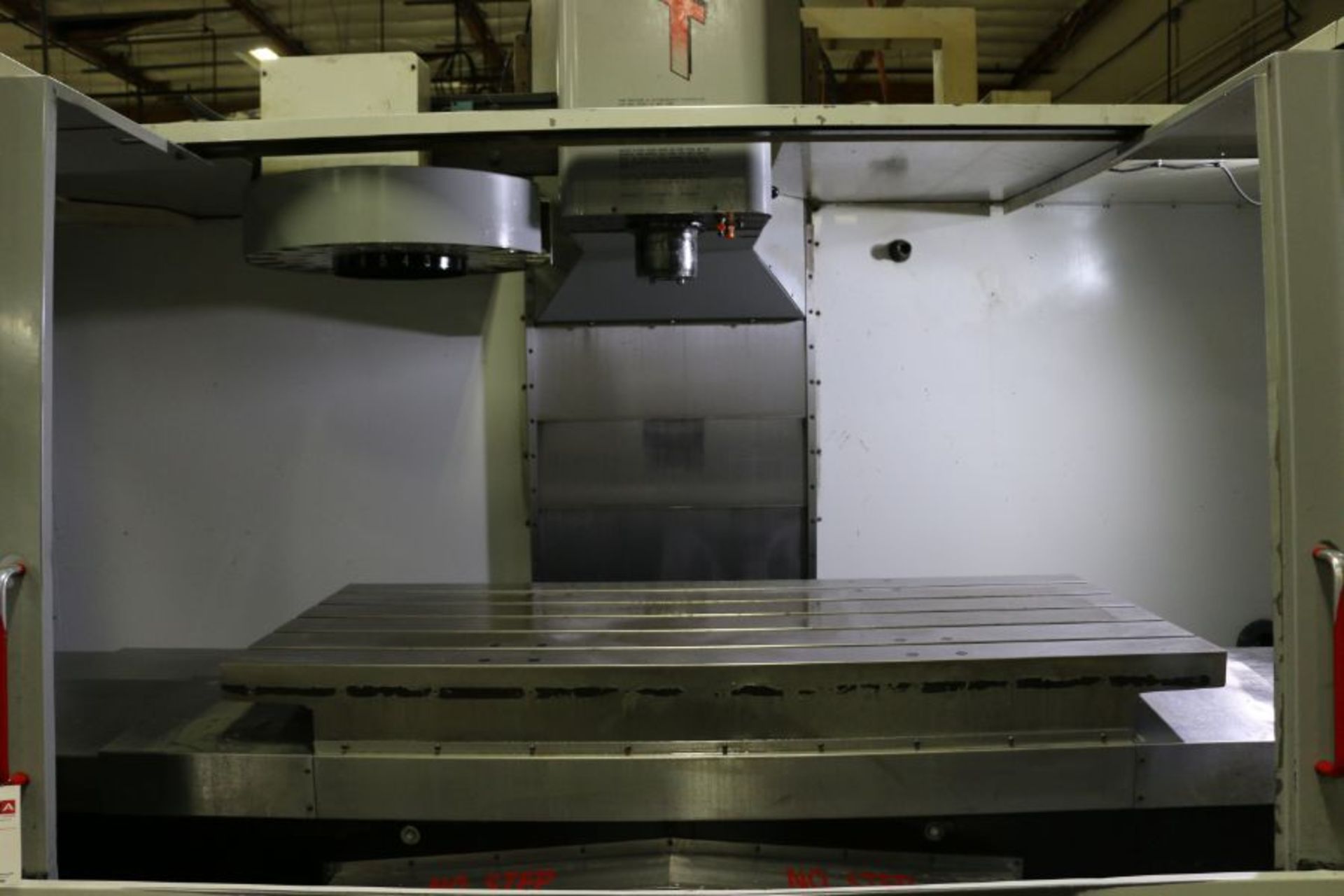 Haas VF-6, 64” x 32” x 30” Travels, 20 Position Tool Carousel, CTS, CT-40 Taper, s/n 12997, New 1998 - Image 7 of 12