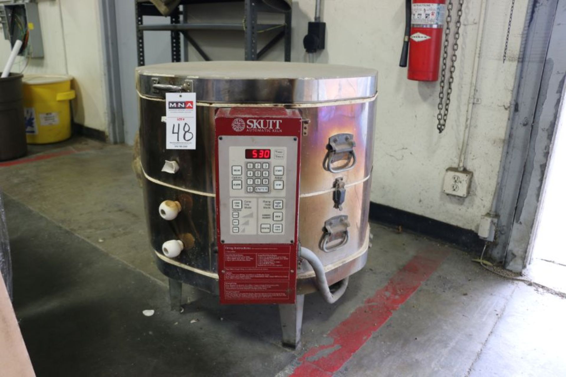 Skutt KM-1018-3" Automatic Kiln, 2350 Degree F. Max Temp, s/n 001605