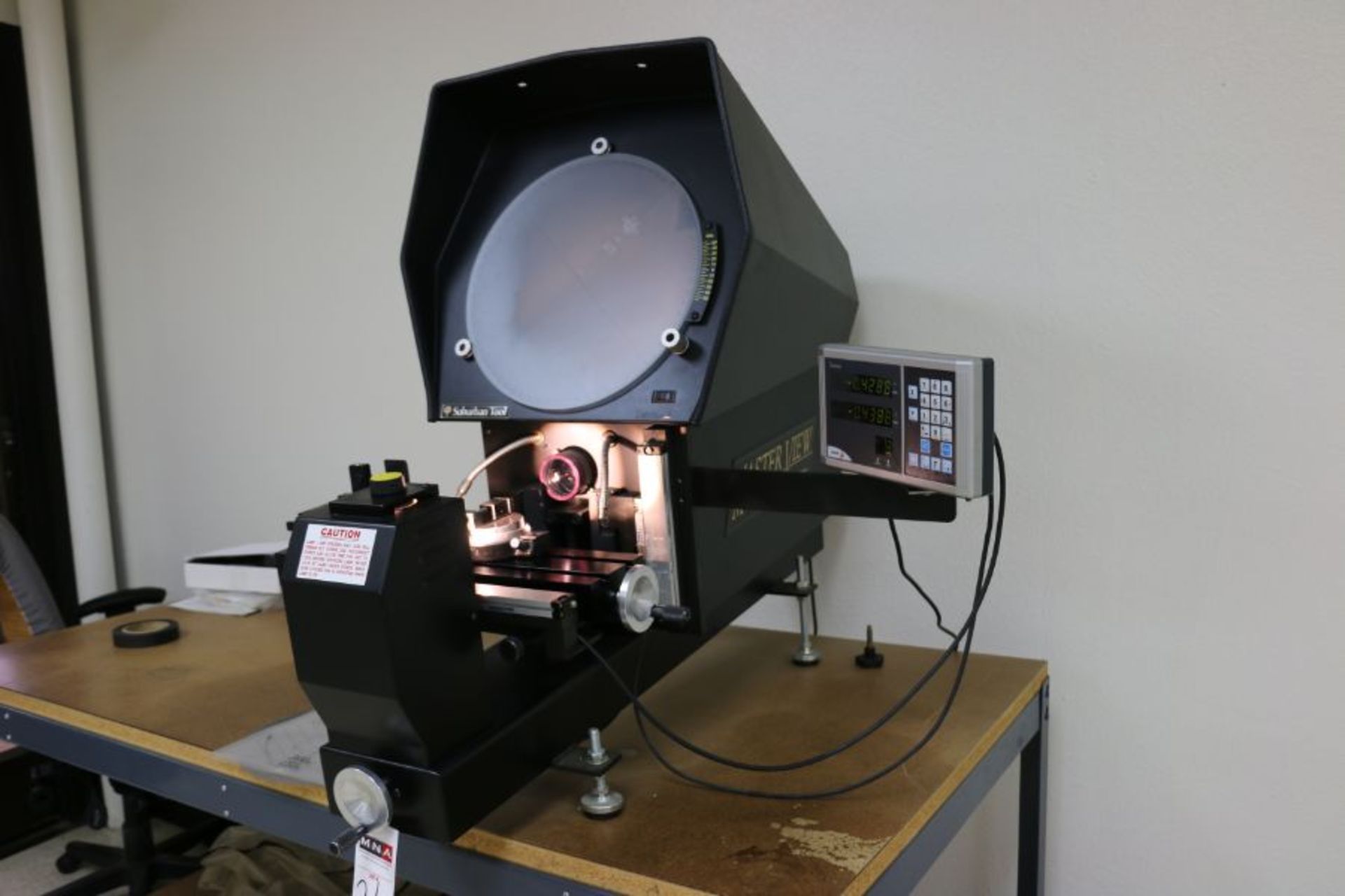 MasterView Optical Comparator with Innova Fagor DRO - Image 3 of 6