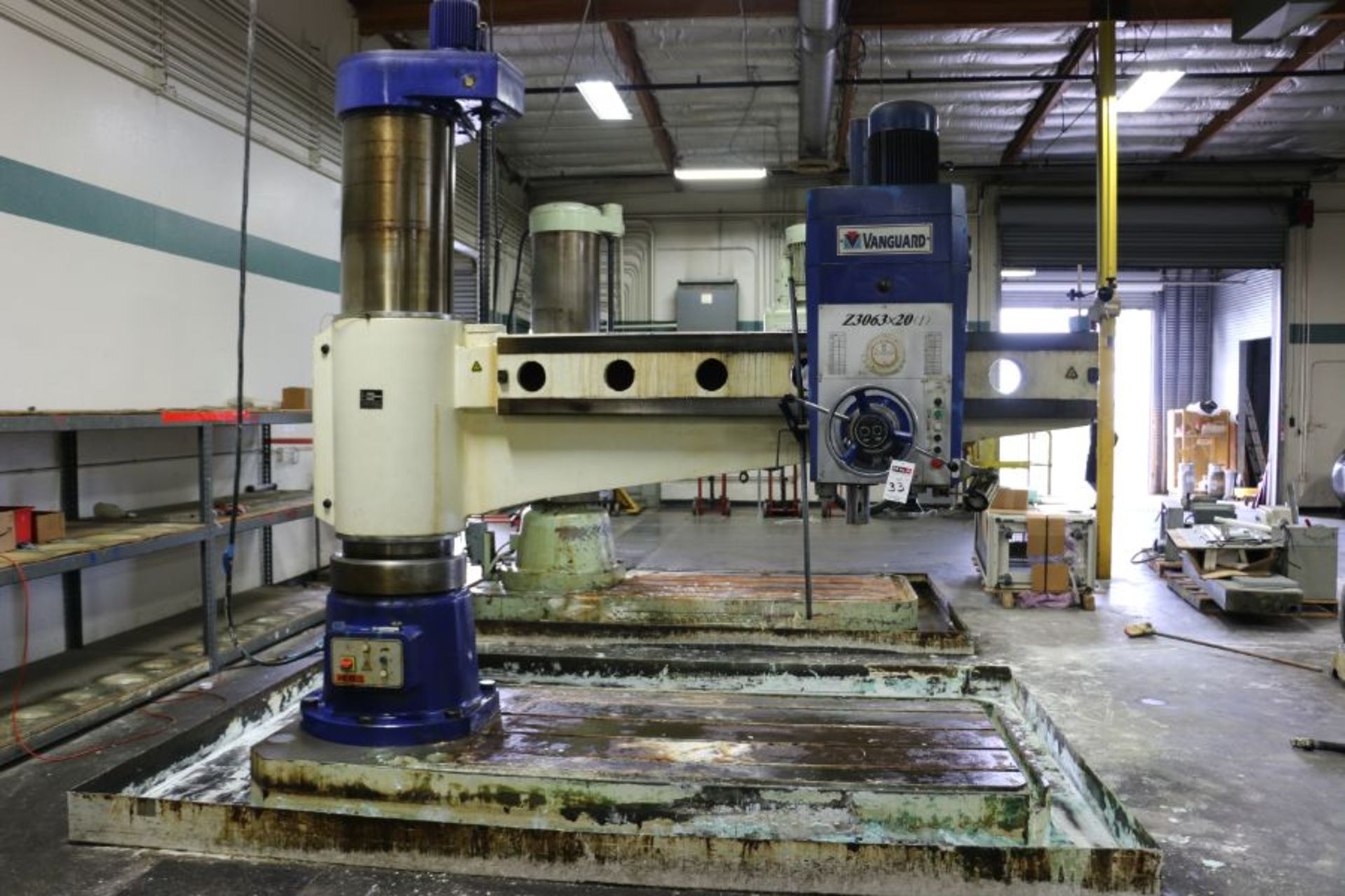 6’ Vanguard Z3063X20 Radial Arm Drill