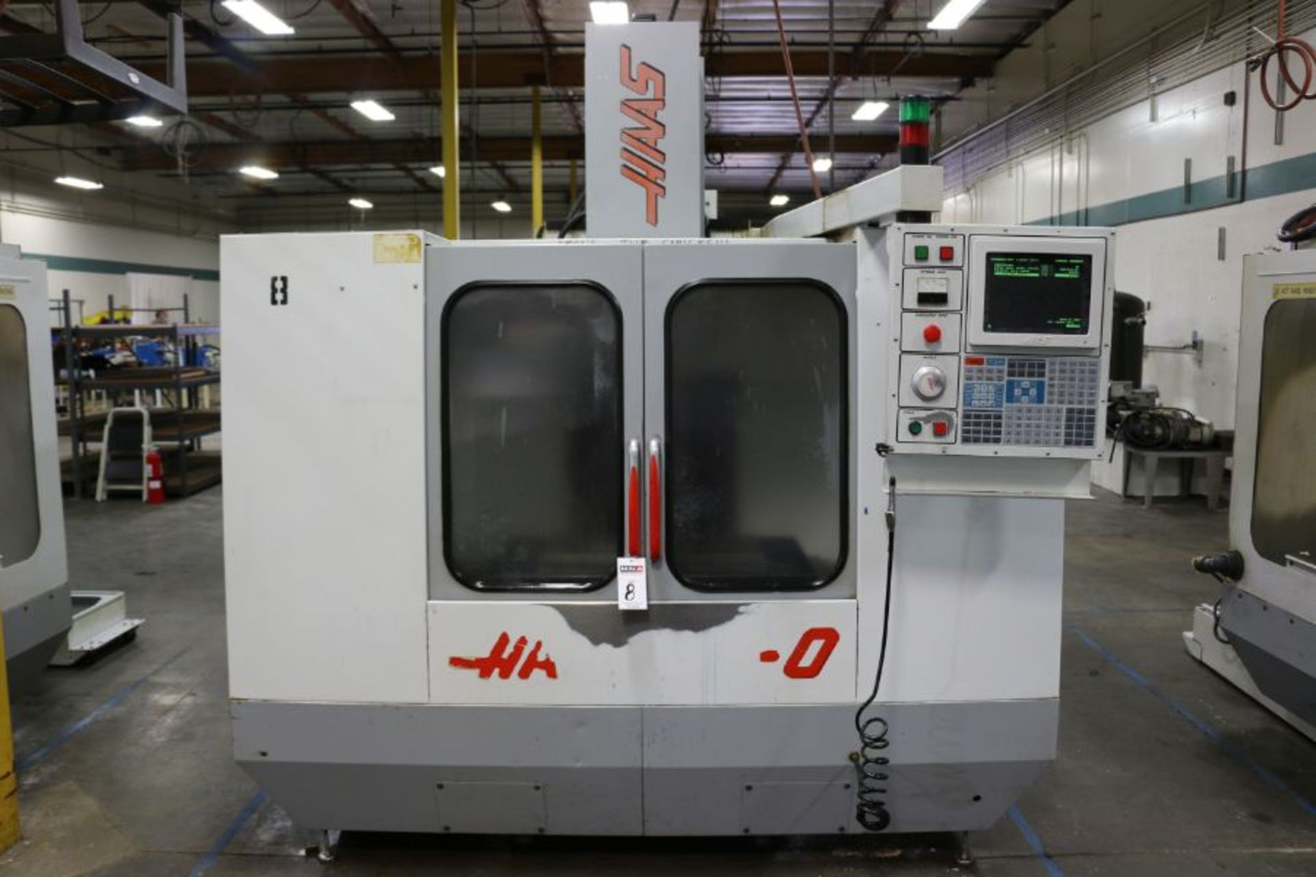 Haas VF-0, 20” x 16” x 20” Travels, 20 Position Tool Carousel, CT-40 Taper, s/n 4411, New 1995