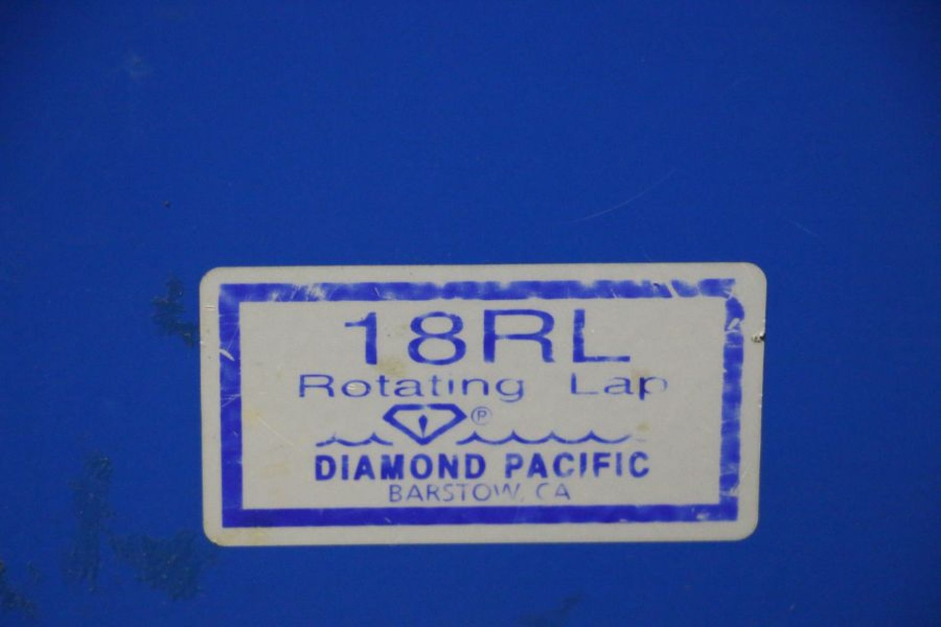 18" Diamond Pacific 18RL Lapping Machine - Image 4 of 4