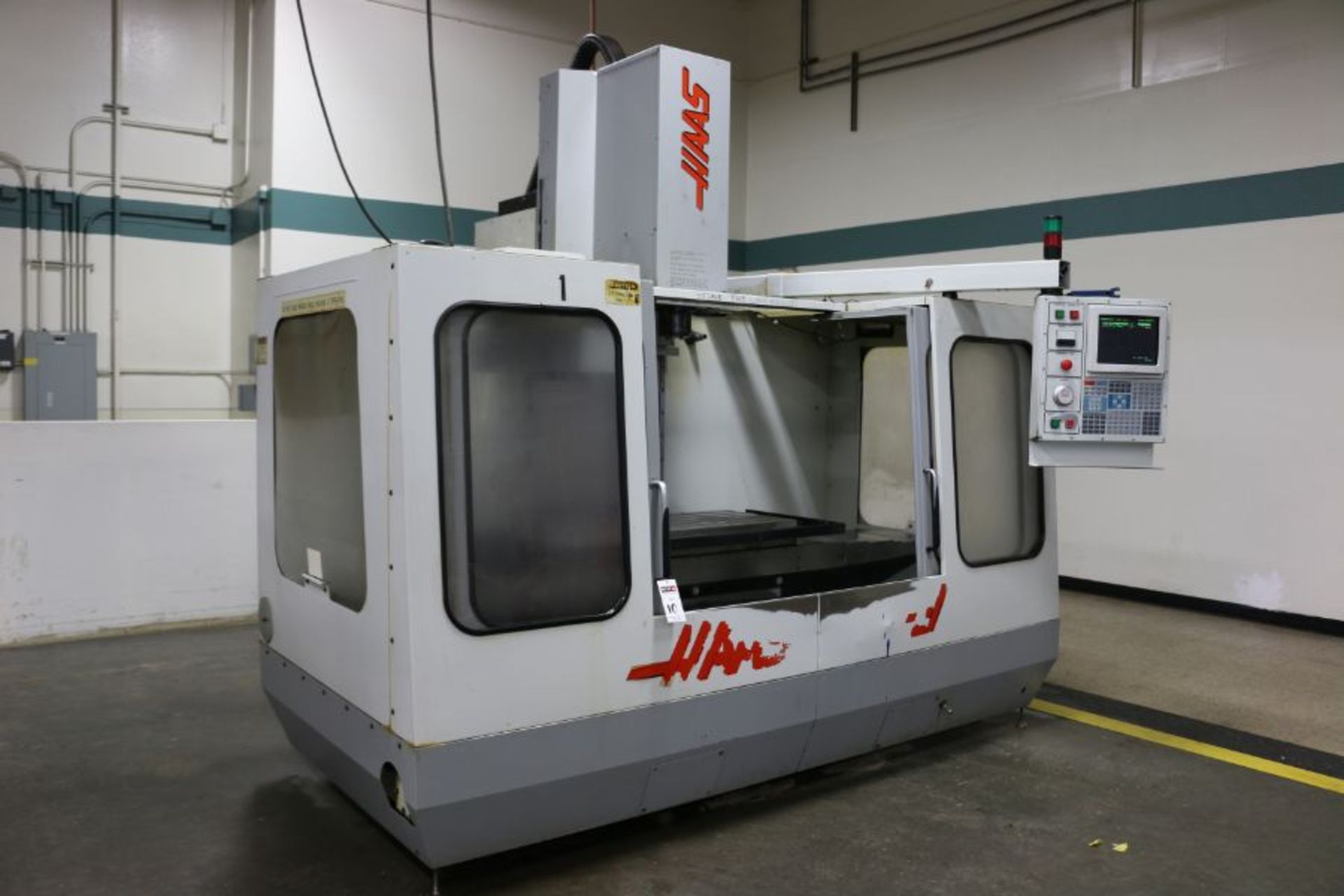 Haas VF-3, 40"x20"x20" Travels, 20 Position Tool Carousel, CT-40 Taper, s/n 4311, New 1995 - Image 6 of 11