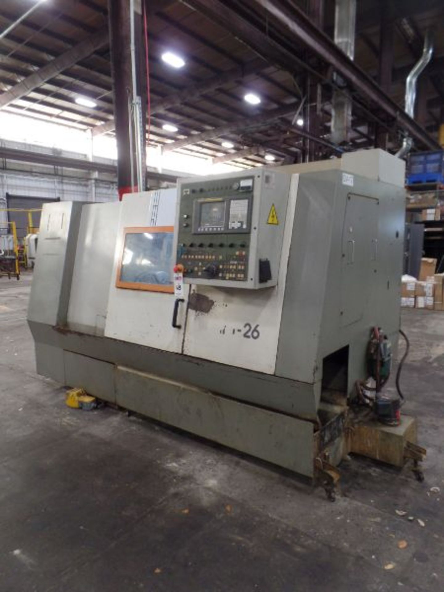 Fortune Vturn-26, Fanuc 0i-TC, 20.5” SW, 15” Max. Turn Dia. x 25.6” Centers, 3.4” Spindle Bore, 3500 - Image 4 of 12