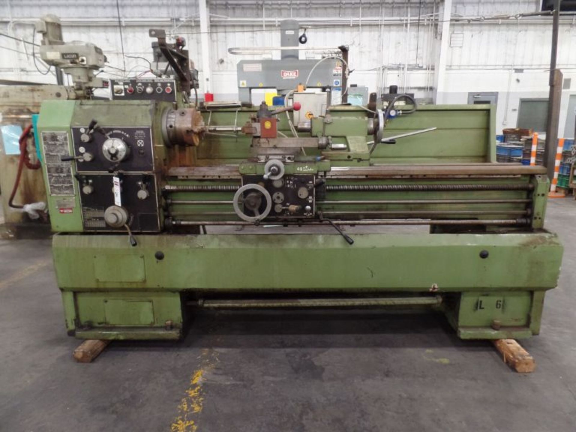 Enco 1111760 Manual Lathe, 8" Chuck, 56" Between Centers, s/n 104