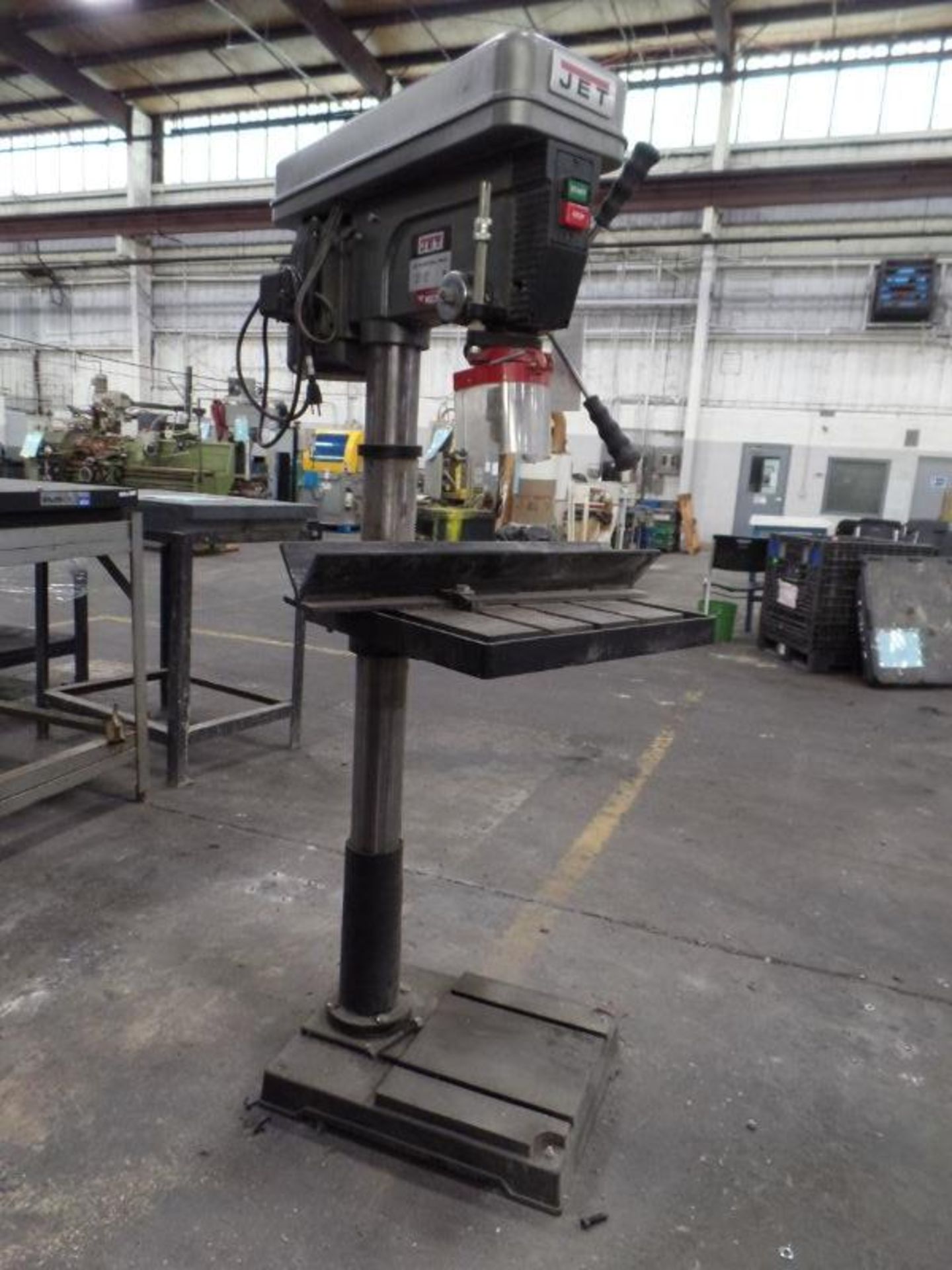 Jet J-2550 20" Floor Type Drill Press, 16" x 18" Table, s/n 18052114 - Image 3 of 6