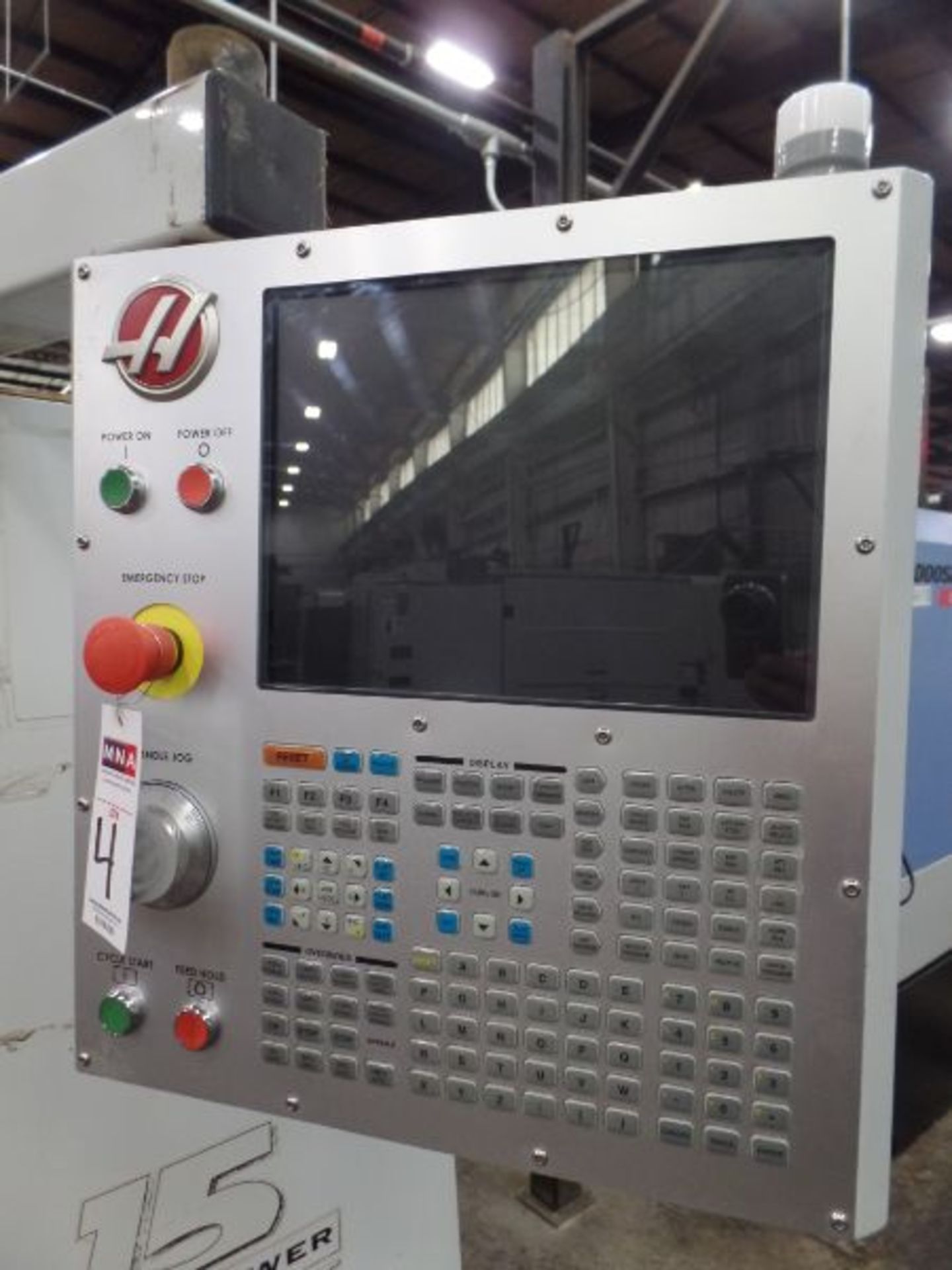Haas VF-3, Retro’d control, 40”x 20”x 20” Travels, CT40, New 1997 *Indexer Sold Separate* - Image 8 of 9