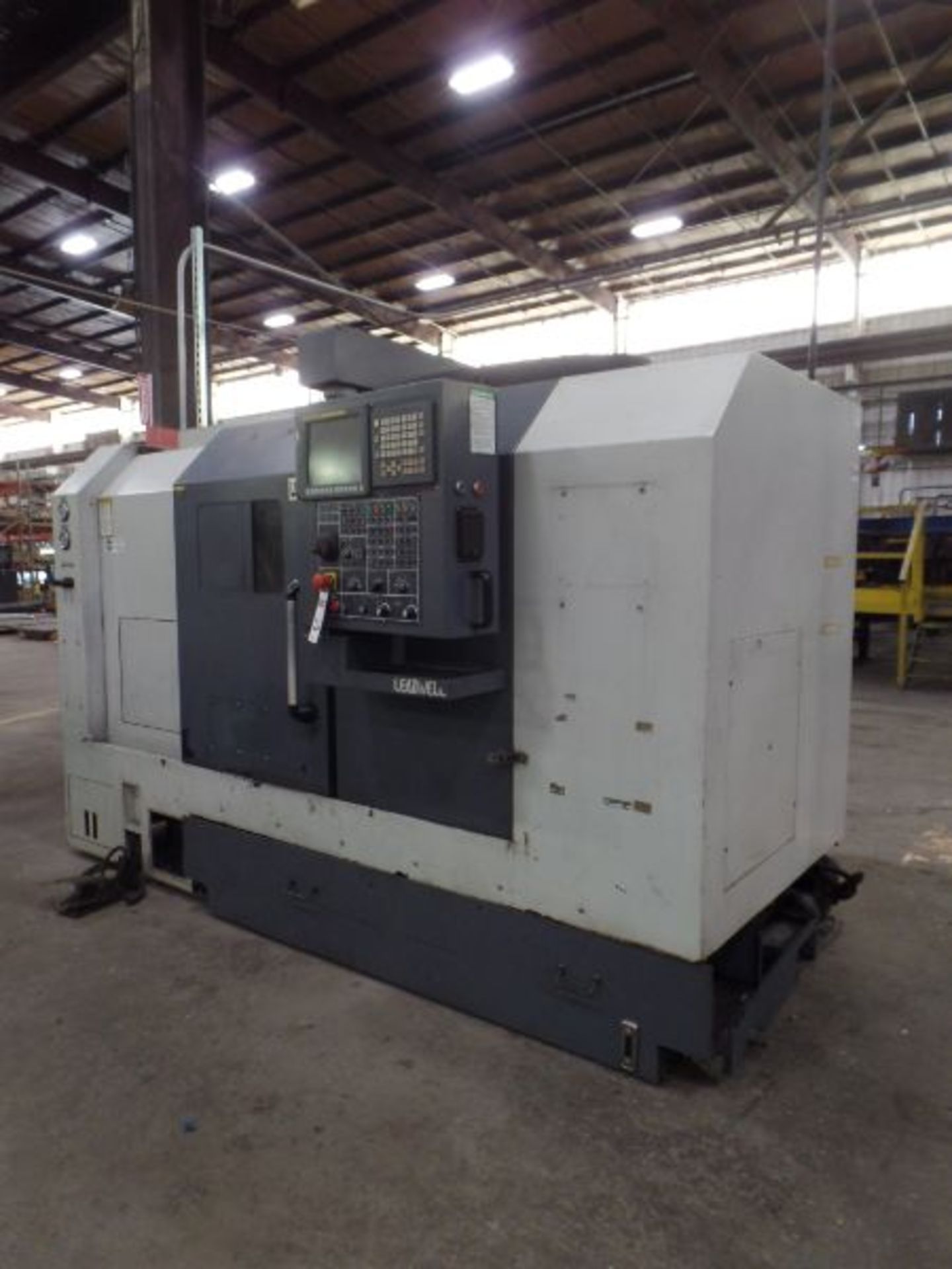 Leadwell T-7, Fanuc 0i-TD, 20.4” SW, 13.8” Max. Turn Dia. x 21.6” Max. Turn Length, 2.4” Spindle