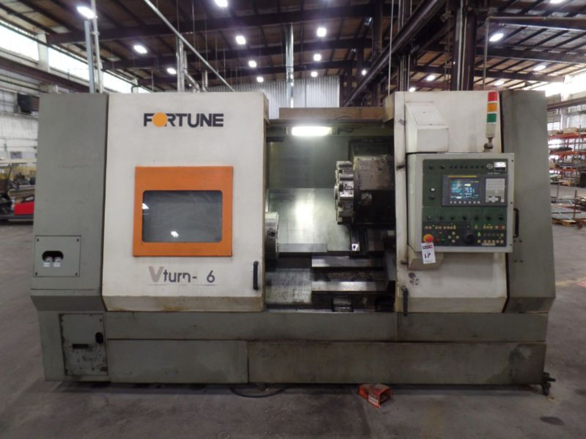 Fortune Vturn-36, Fanuc 0i-T, 25.6” SW, 21.7” Max. Turn Dia. x 51” Centers, 4.1” Spindle Bore, - Image 3 of 10