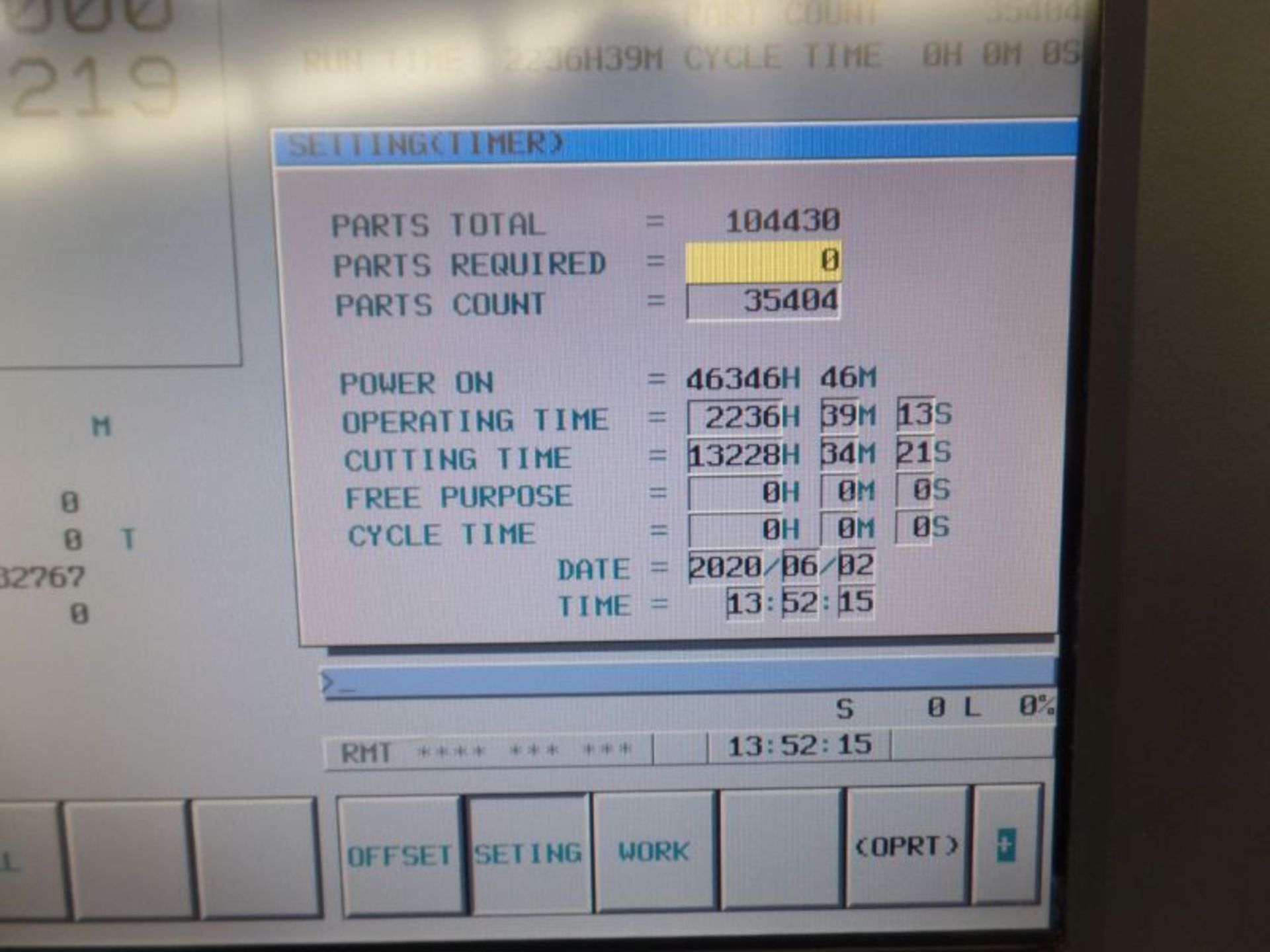 Doosan Puma 400LC, Fanuc 21i-TB, 30” SW, 21.7” Max. Turn Dia. x 82” Max. Turn Length, 7.1” Spindle - Image 13 of 14