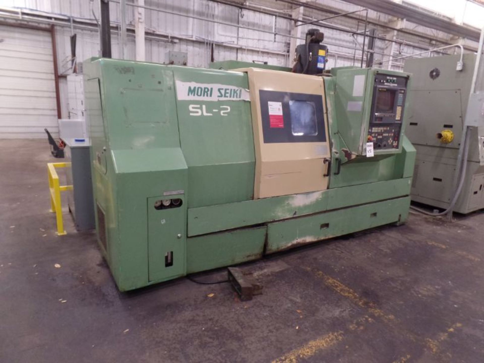 Mori Seiki SL-25B10, Fanuc 16 Control, 20.5” SW, 10.2” Max. Turn Dia. x 21” to 44” Max. Turn Length, - Image 2 of 11