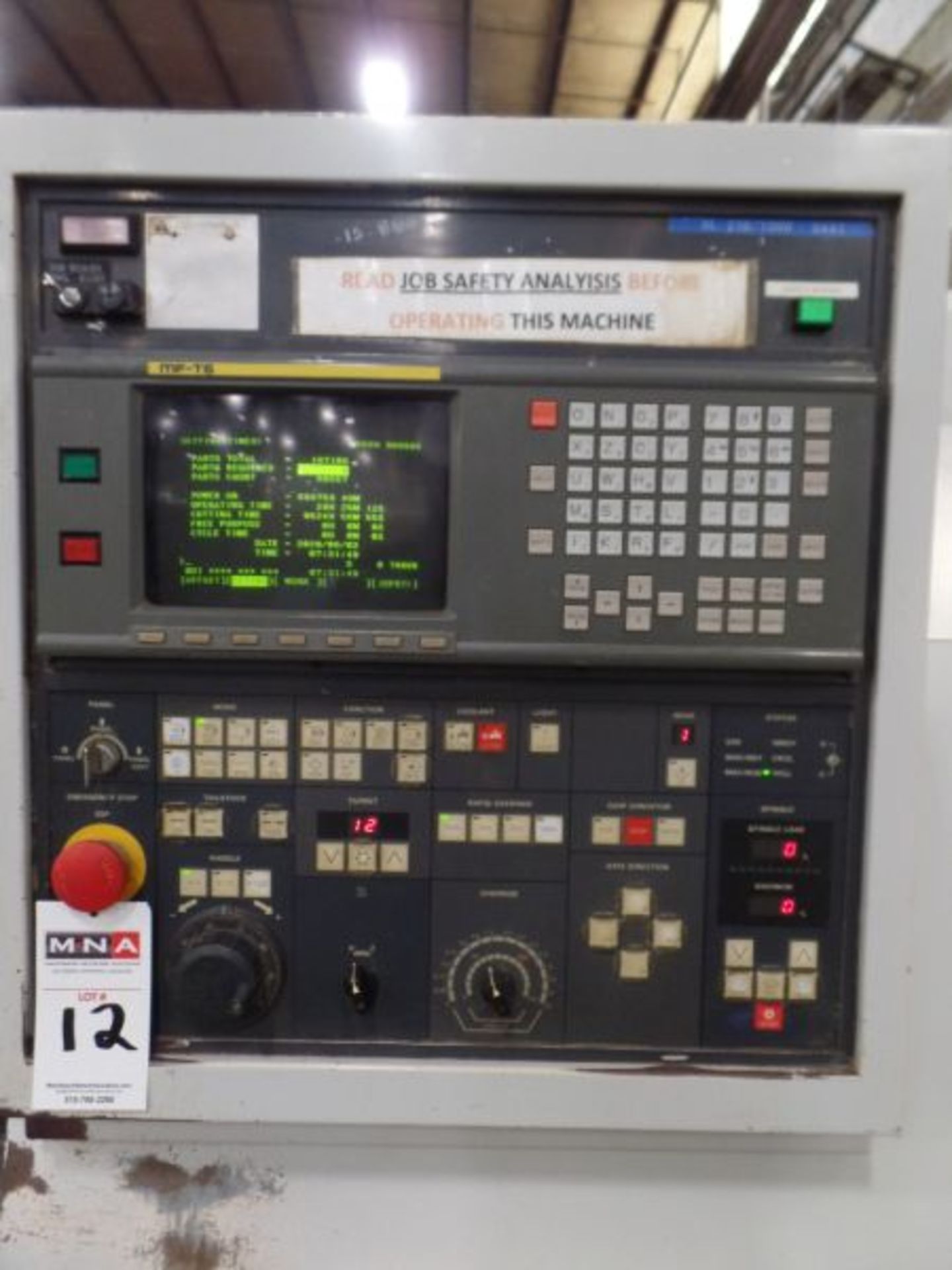 Mori Seiki SL-25B, Fanuc 16 Control, 20.5” SW, 10.2” Max. Turn Dia. x 21” to 44” Max. Turn Length, - Image 10 of 12