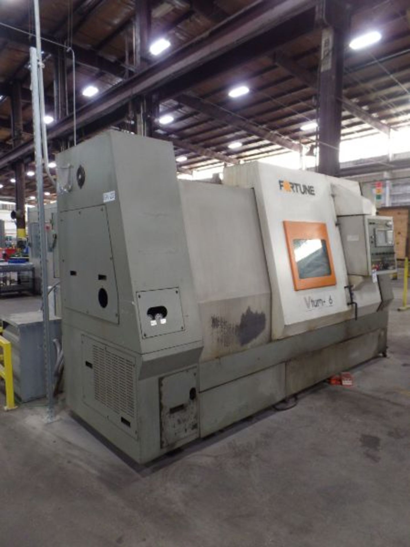 Fortune Vturn-36, Fanuc 0i-T, 25.6” SW, 21.7” Max. Turn Dia. x 51” Centers, 4.1” Spindle Bore, - Image 2 of 10