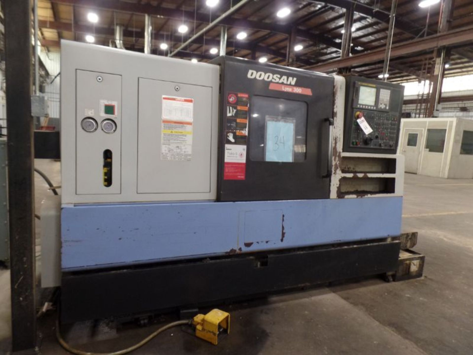 Doosan Lynx 300, Fanuc Control, 11.8” Max. Turn Dia. x 11.8” Max. Turn Length, 3.4” Spindle Bore, - Image 2 of 10