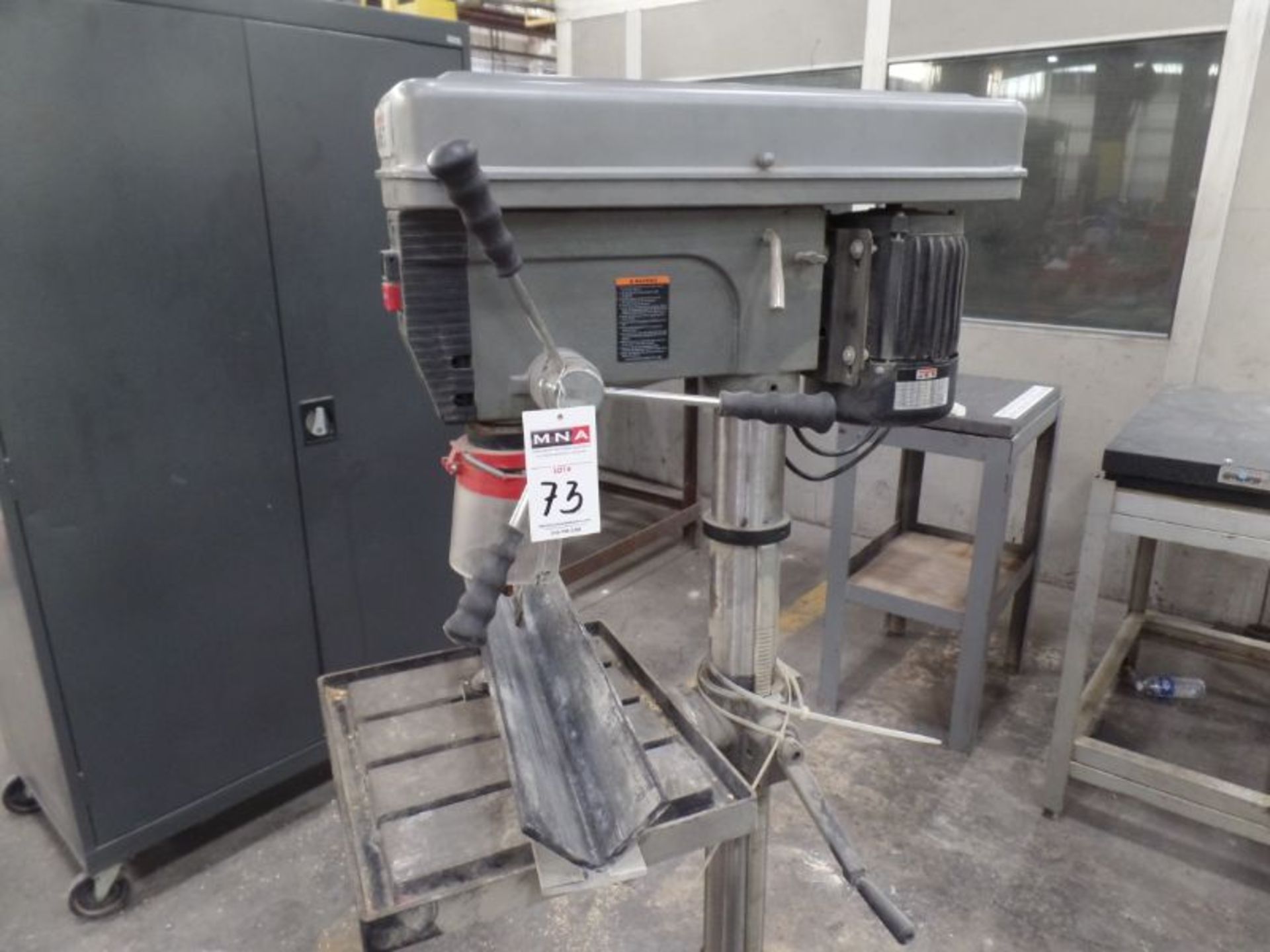 Jet J-2550 20" Floor Type Drill Press, 16" x 18" Table, s/n 18052114 - Image 4 of 6