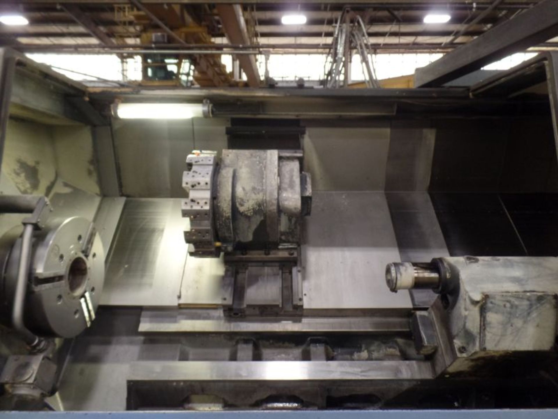 Doosan Puma 400LC, Fanuc 21i-TB, 30” SW, 21.7” Max. Turn Dia. x 82” Max. Turn Length, 7.1” Spindle - Image 6 of 14