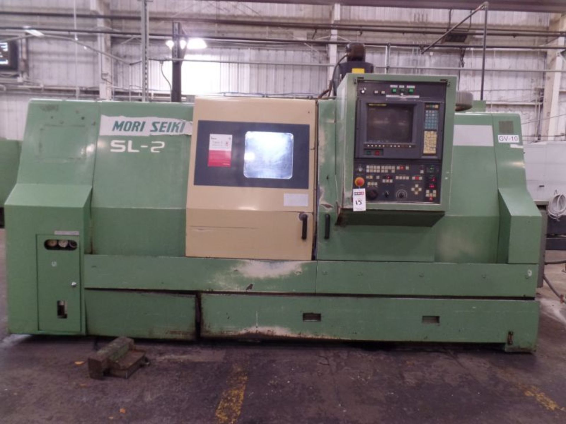 Mori Seiki SL-25B10, Fanuc 16 Control, 20.5” SW, 10.2” Max. Turn Dia. x 21” to 44” Max. Turn Length,