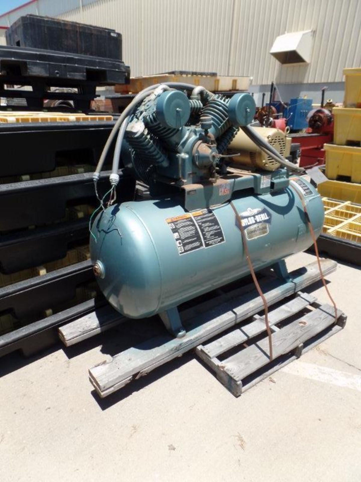 Saylor Beall 755-120 10HP Air Compressor, s/n 7-29-M11 - Image 2 of 4