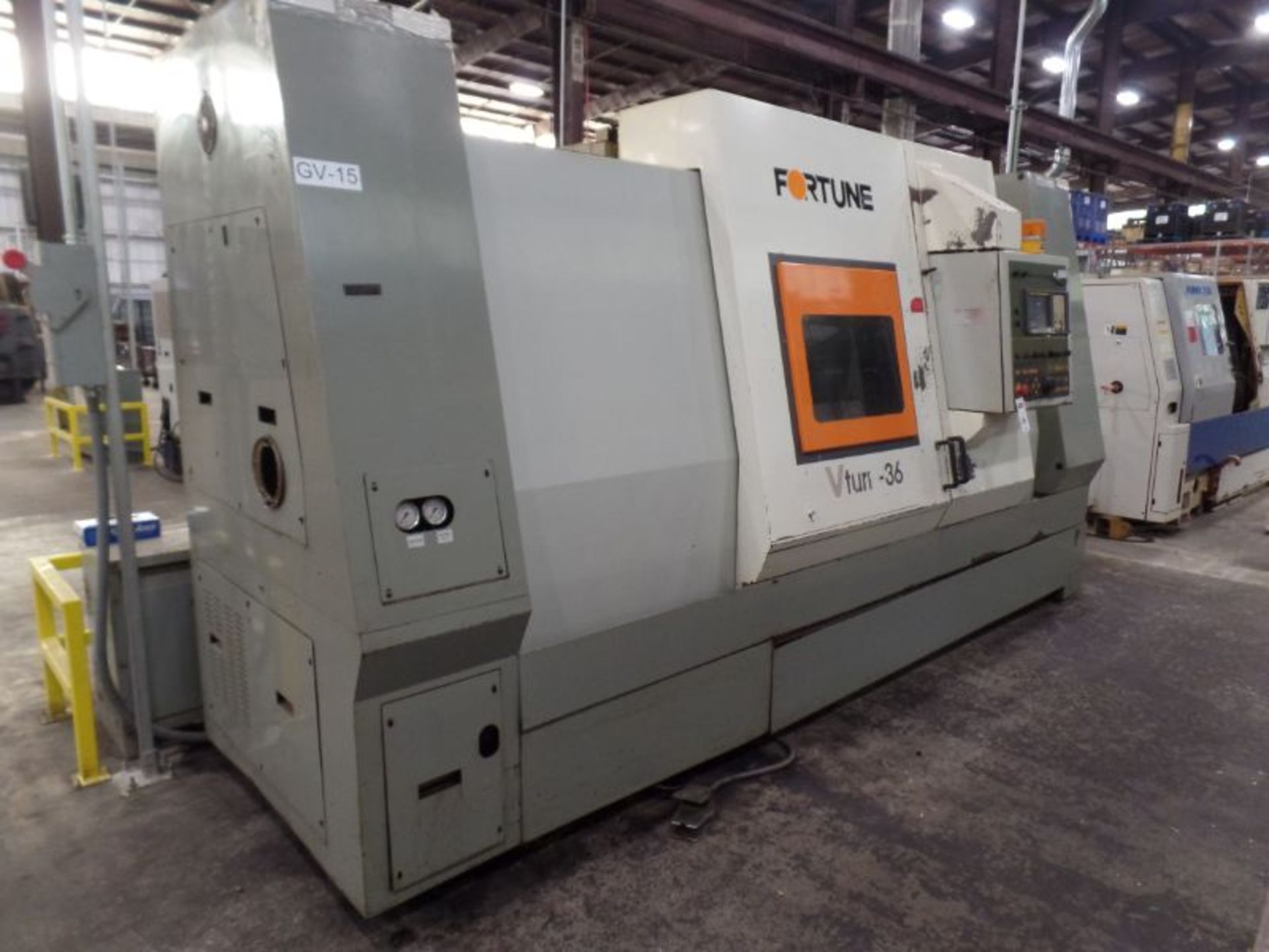 Fortune Vturn-36, Fanuc 0i-T, 25.6” SW, 21.7” Max. Turn Dia. x 51” Centers, 4.1” Spindle Bore, - Image 2 of 11