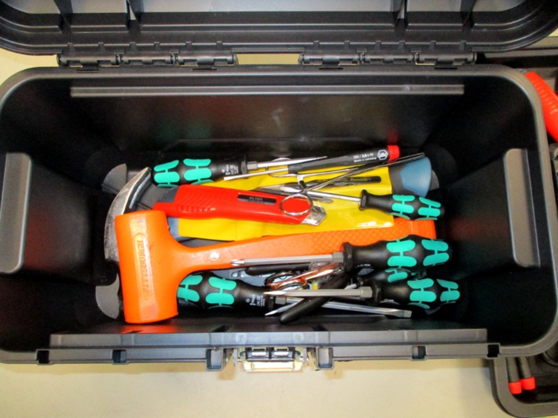 Husky Tool Box with tools - Image 2 of 3