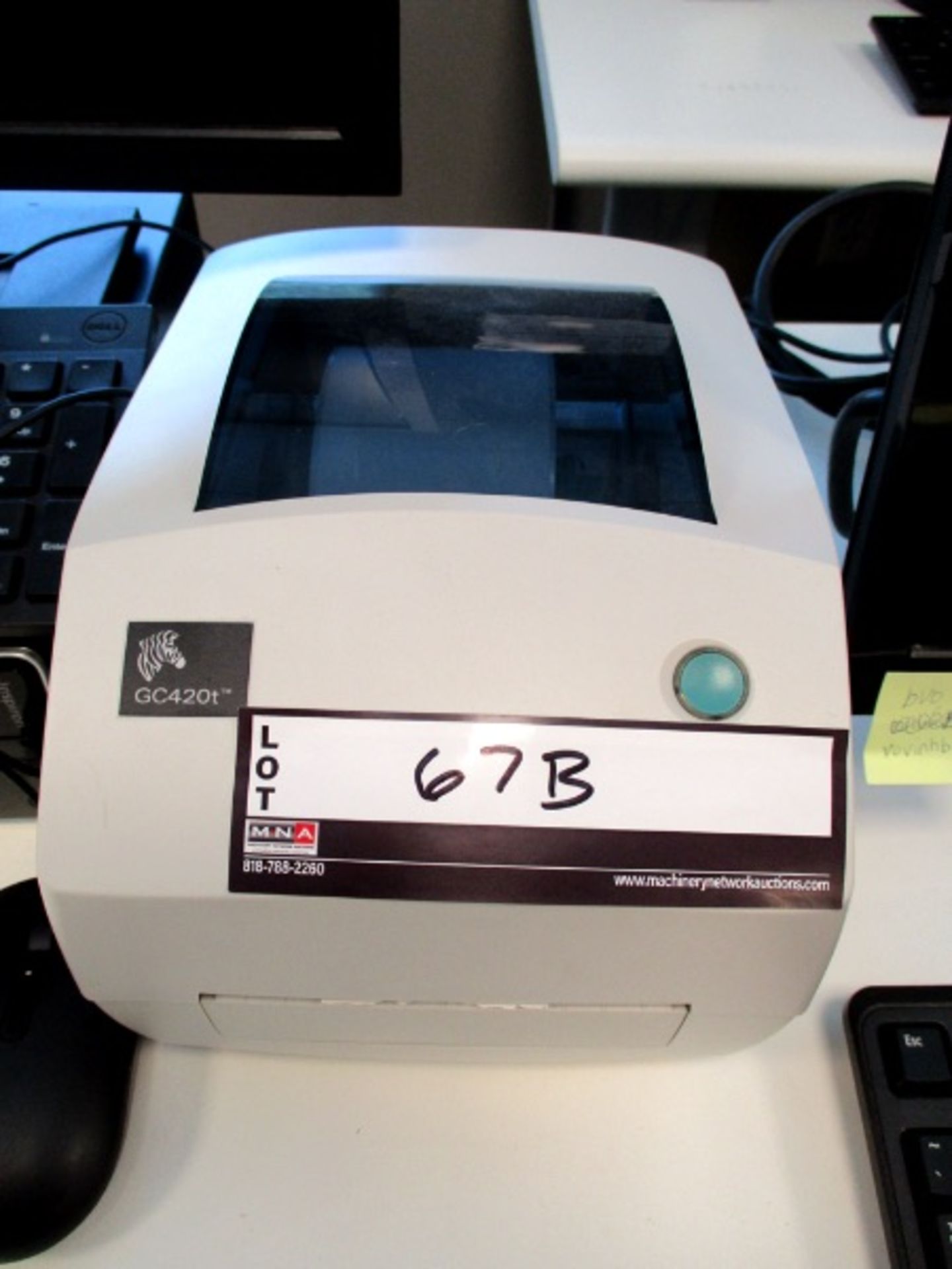 Zebra Label Printer, MDL# GC420T, S/N 54J173403795 with Dell Inspiron Computer, MDL# D13S - Image 2 of 3