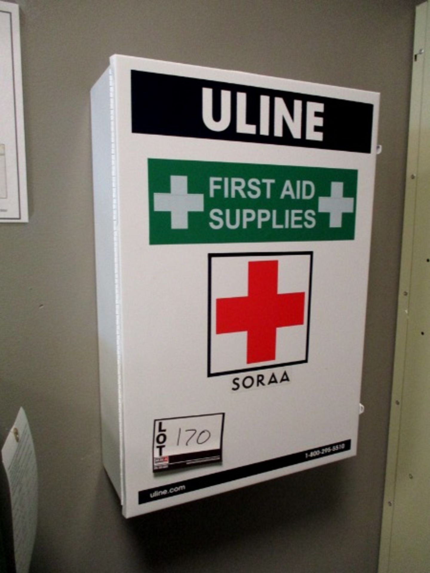Sperian Emergency Eyewash and Uline first aid supplies - Image 3 of 4