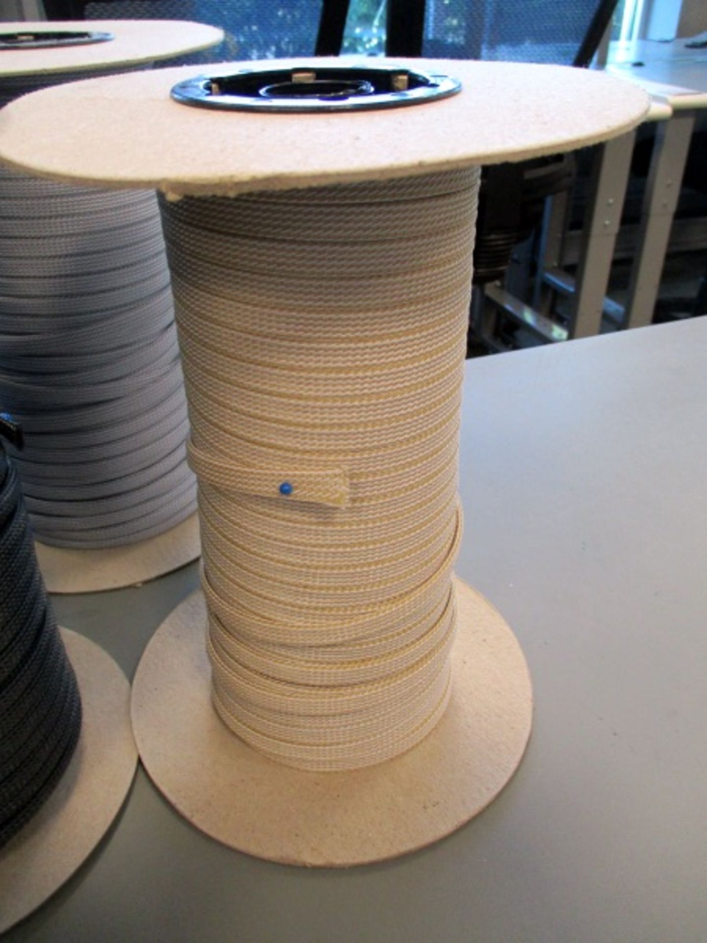 (8) spools of Designer Cord Coverings and (2) spools Varflex Electrical Sleevings - Image 2 of 2