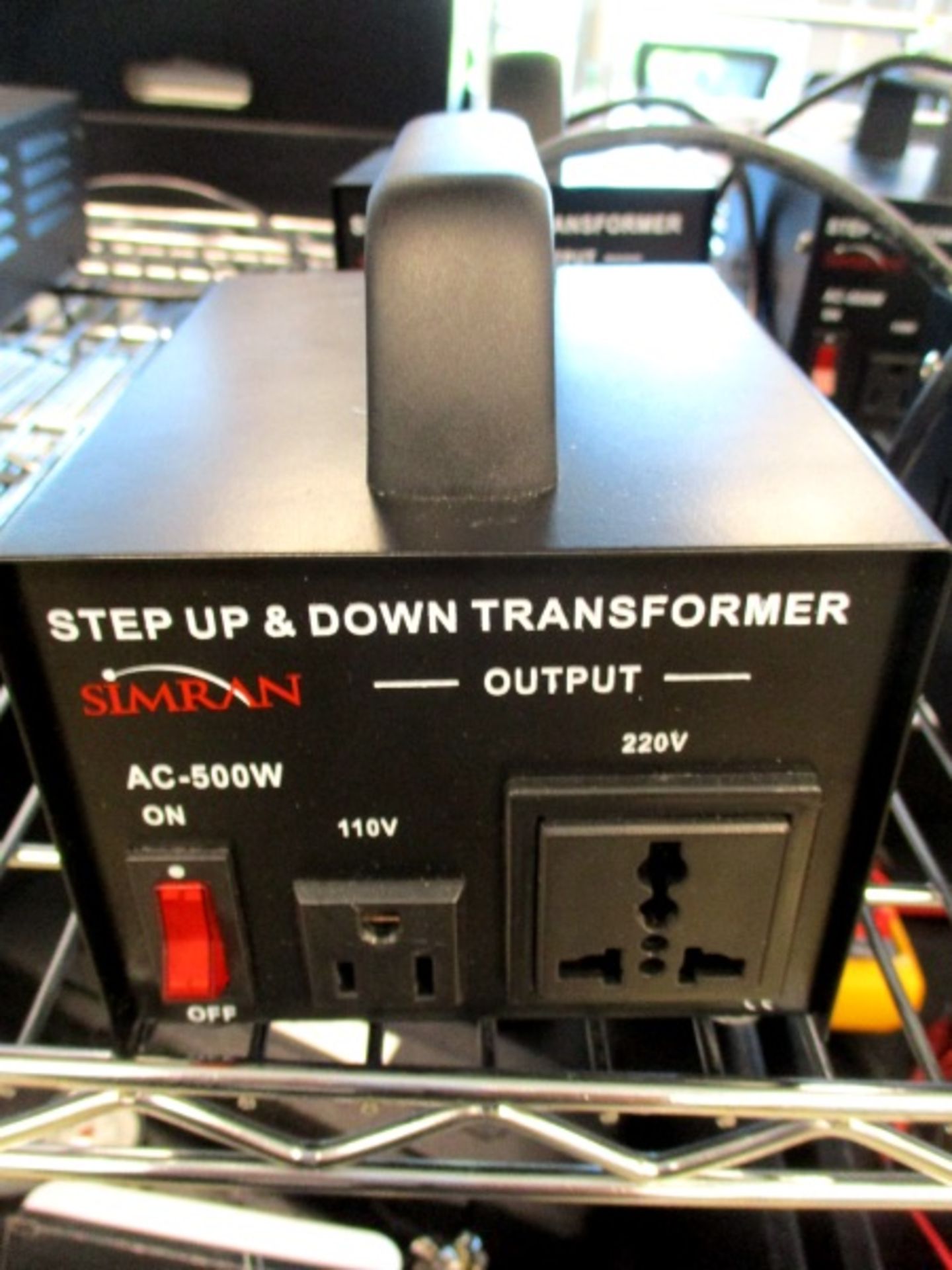 (2) Simran Step Up & Down Transformers, MDL#AC-500W