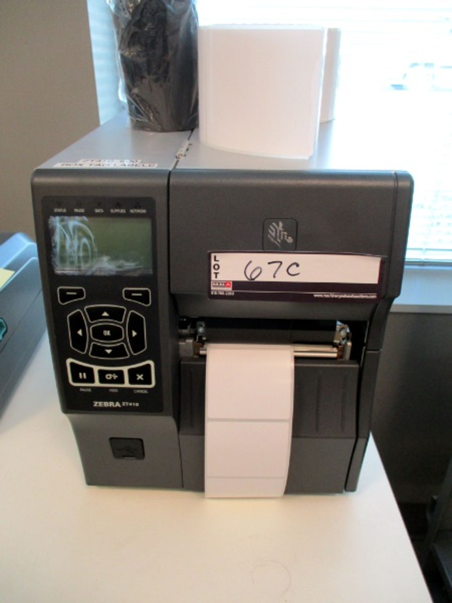 Zebra Label Printer, MDL# GT800, S/N 11J181401311 & MDL# ZT410 with Dell Vostro Computer - Image 2 of 5