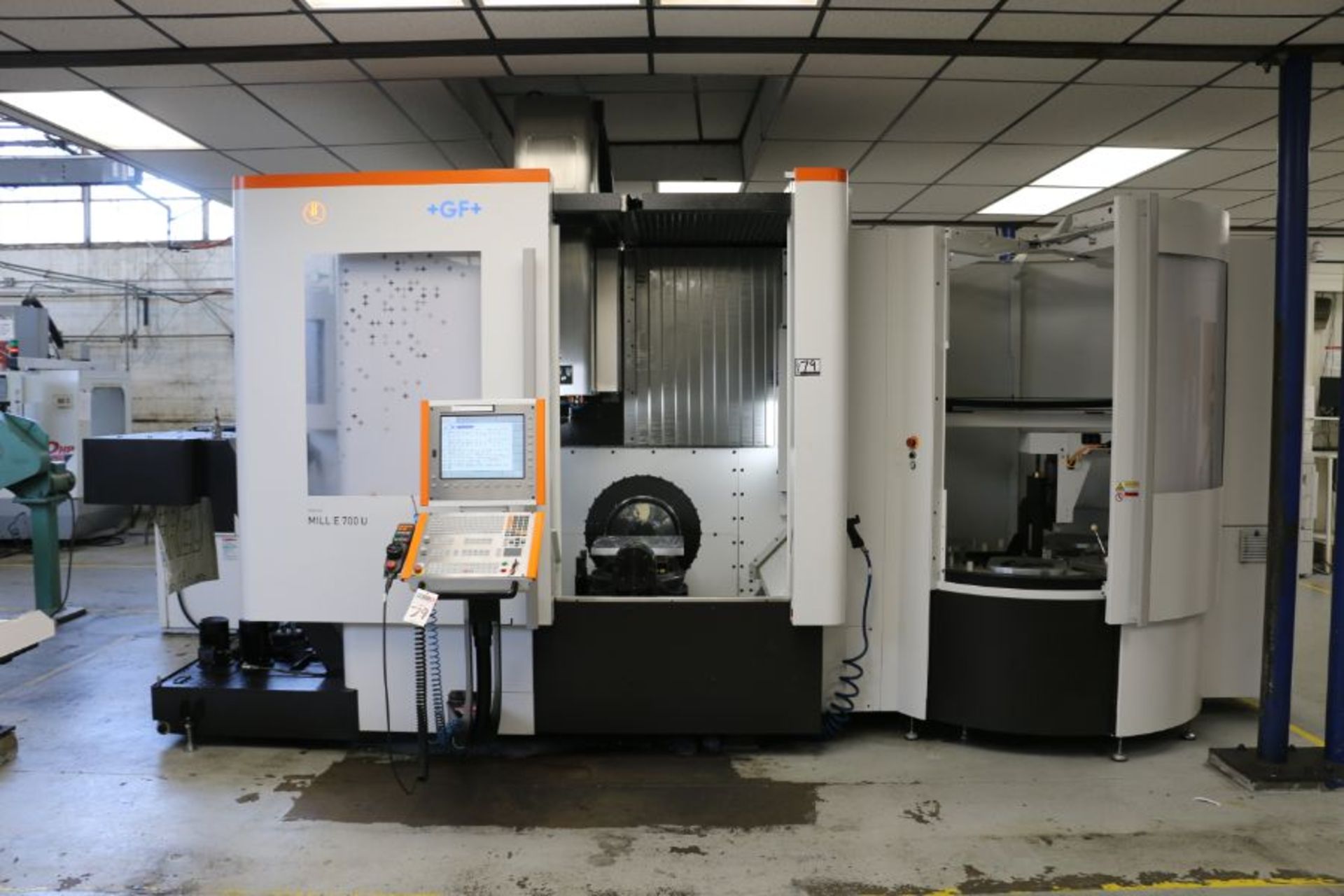 2018, GF Mikron Mill E 700U Full 5-Axis Simultanious VMC, HH iTNC 530 Ctrl , 3R System 770-5 Table - Image 7 of 22