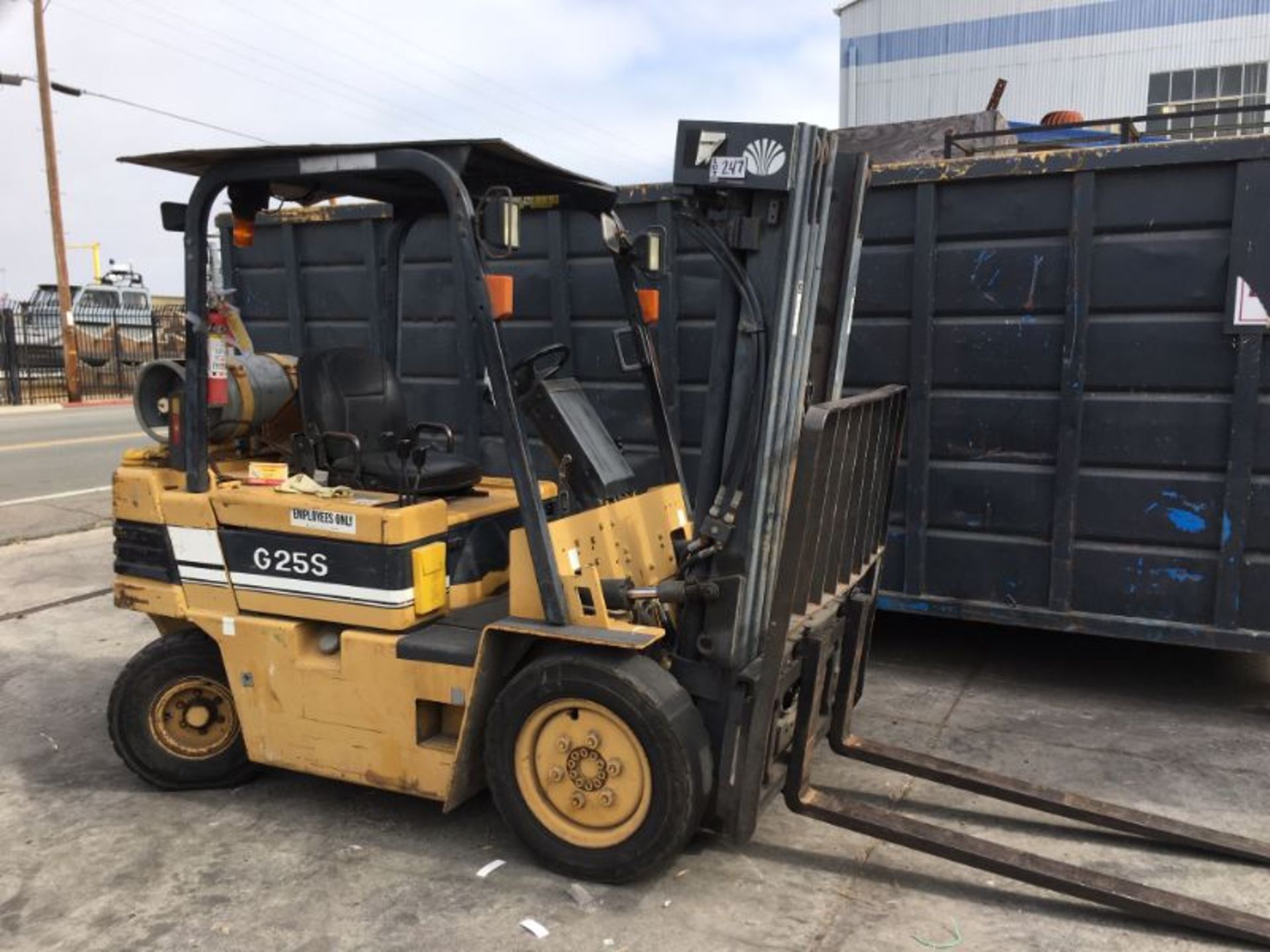 5000 lb Daewoo G25S LPG Forklift, 3619 Hrs. *Late Delivery*
