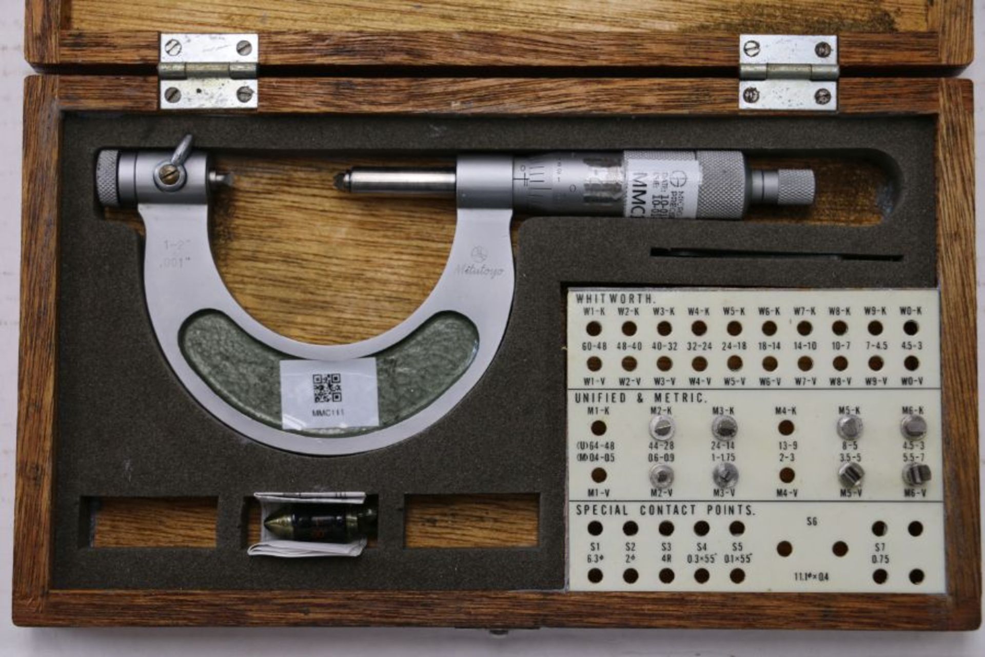 Mitutoyo 1" -2" Screw Micrometer