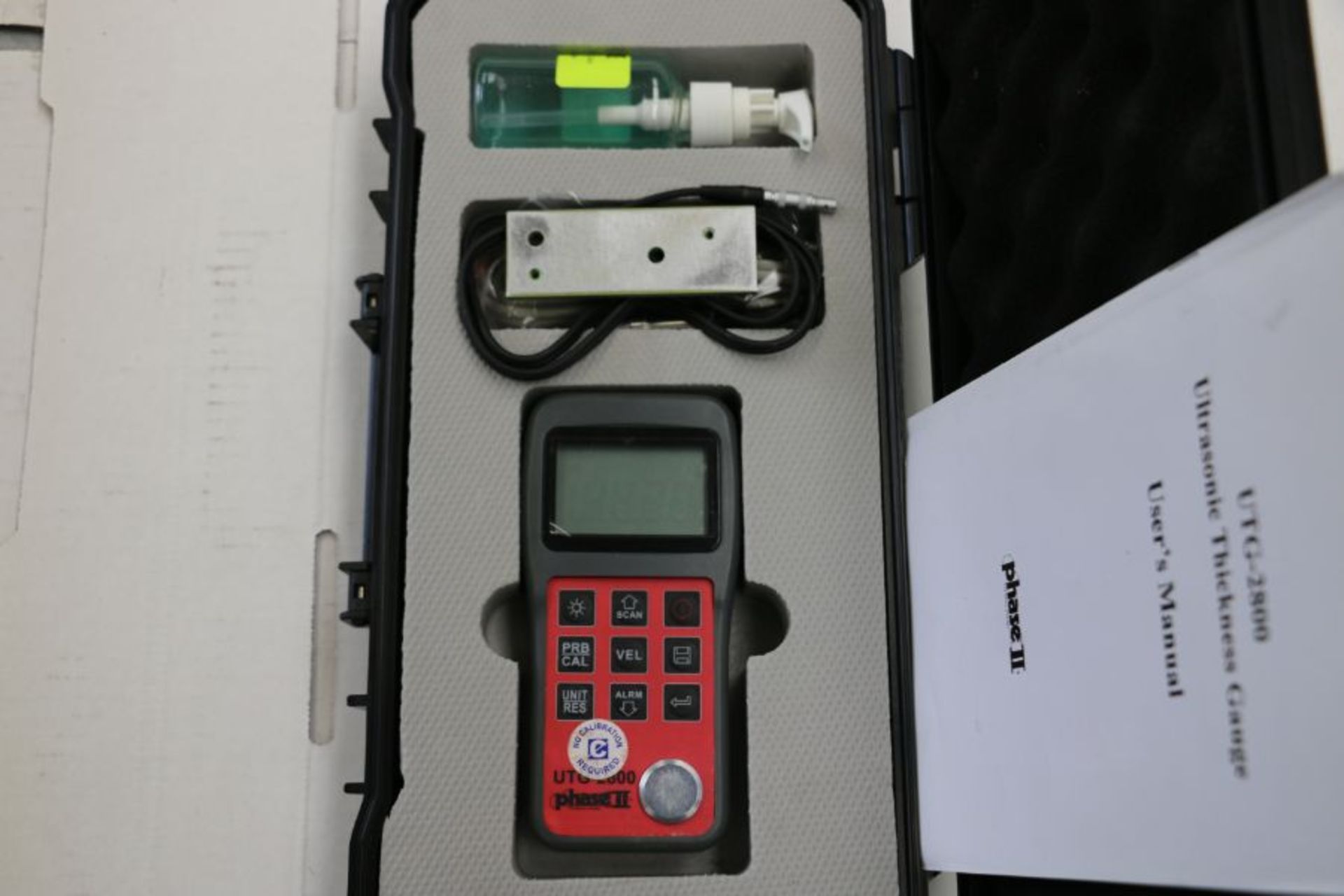 Phase II UTG-2800 Digital Ultrasonic Thickness Gauge - Image 3 of 3