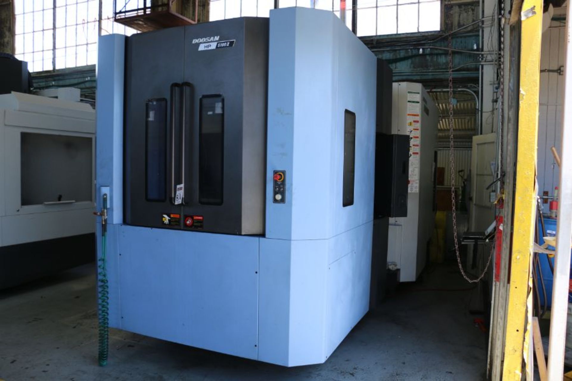 2015, Doosan HP-5100 4 Axis HMC, Fanuc 31i-Model B CTRL, 14k RPM, 60 ATC, CT40, (2) 20"sq. Pallets - Image 2 of 16