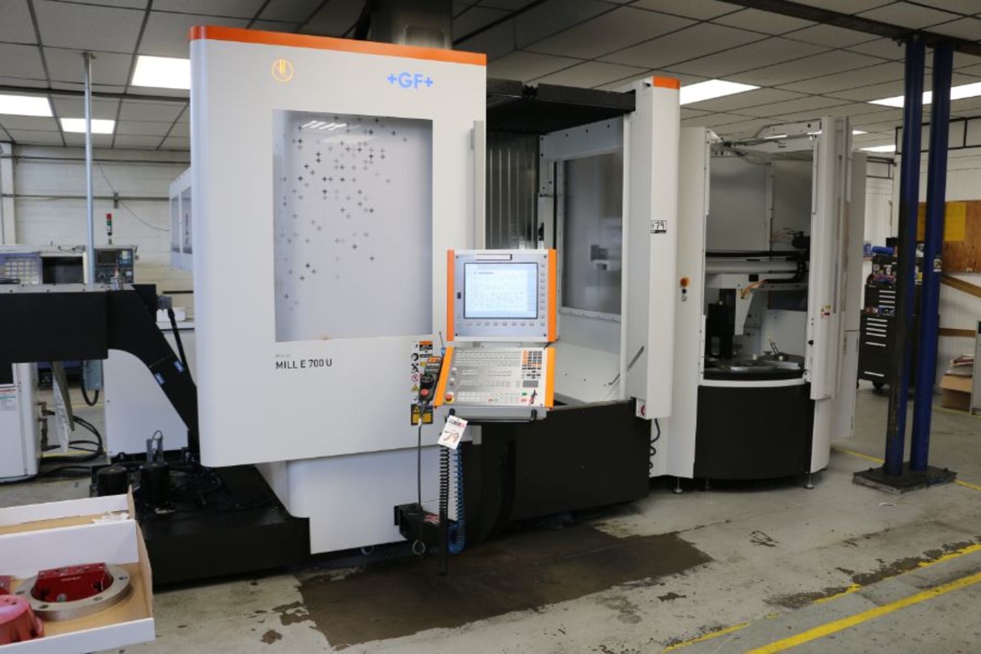 2018, GF Mikron Mill E 700U Full 5-Axis Simultanious VMC, HH iTNC 530 Ctrl , 3R System 770-5 Table - Image 8 of 22