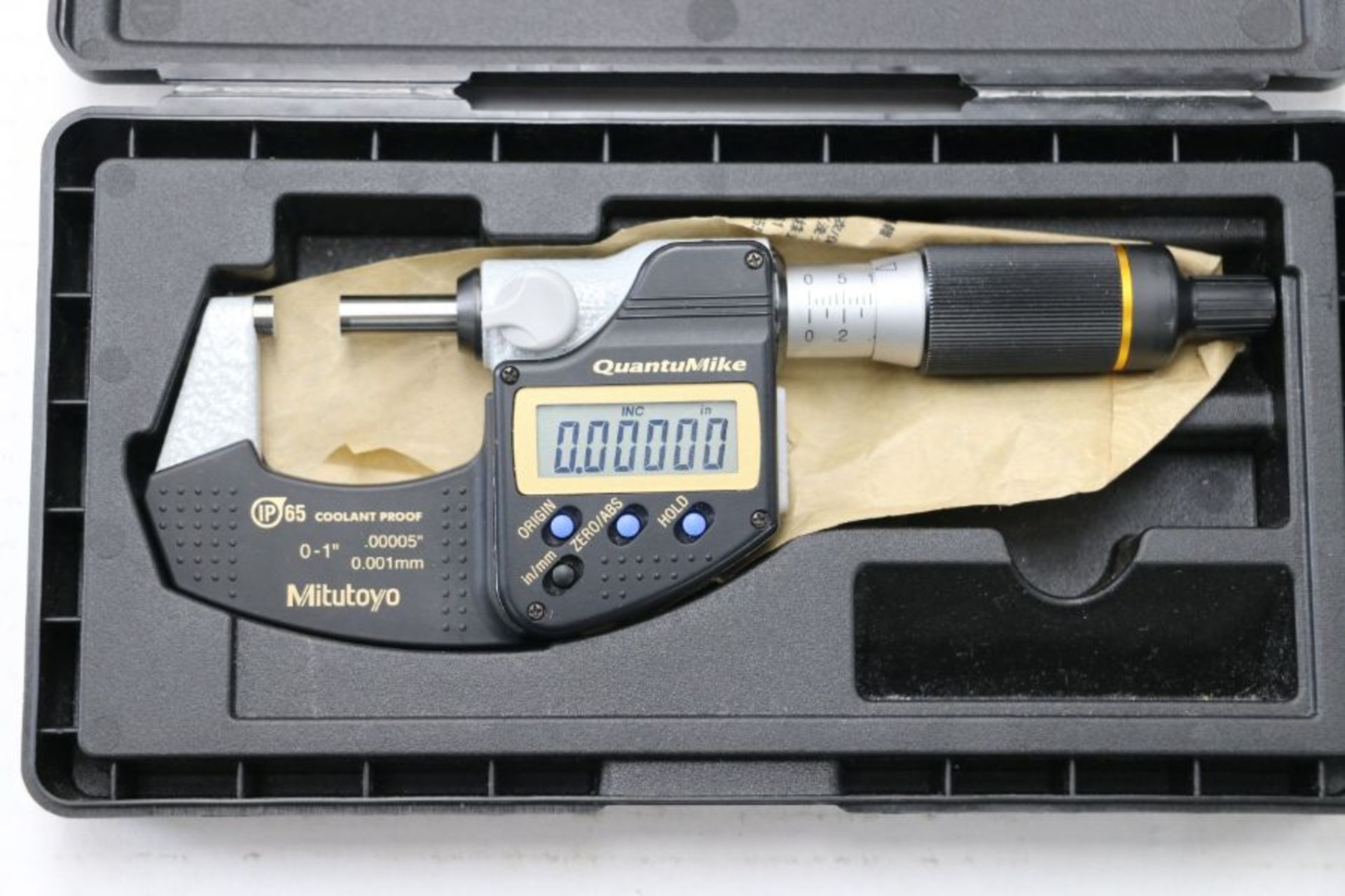 Mitutoyo 0 - 1" QuantuMike Digital Micrometer