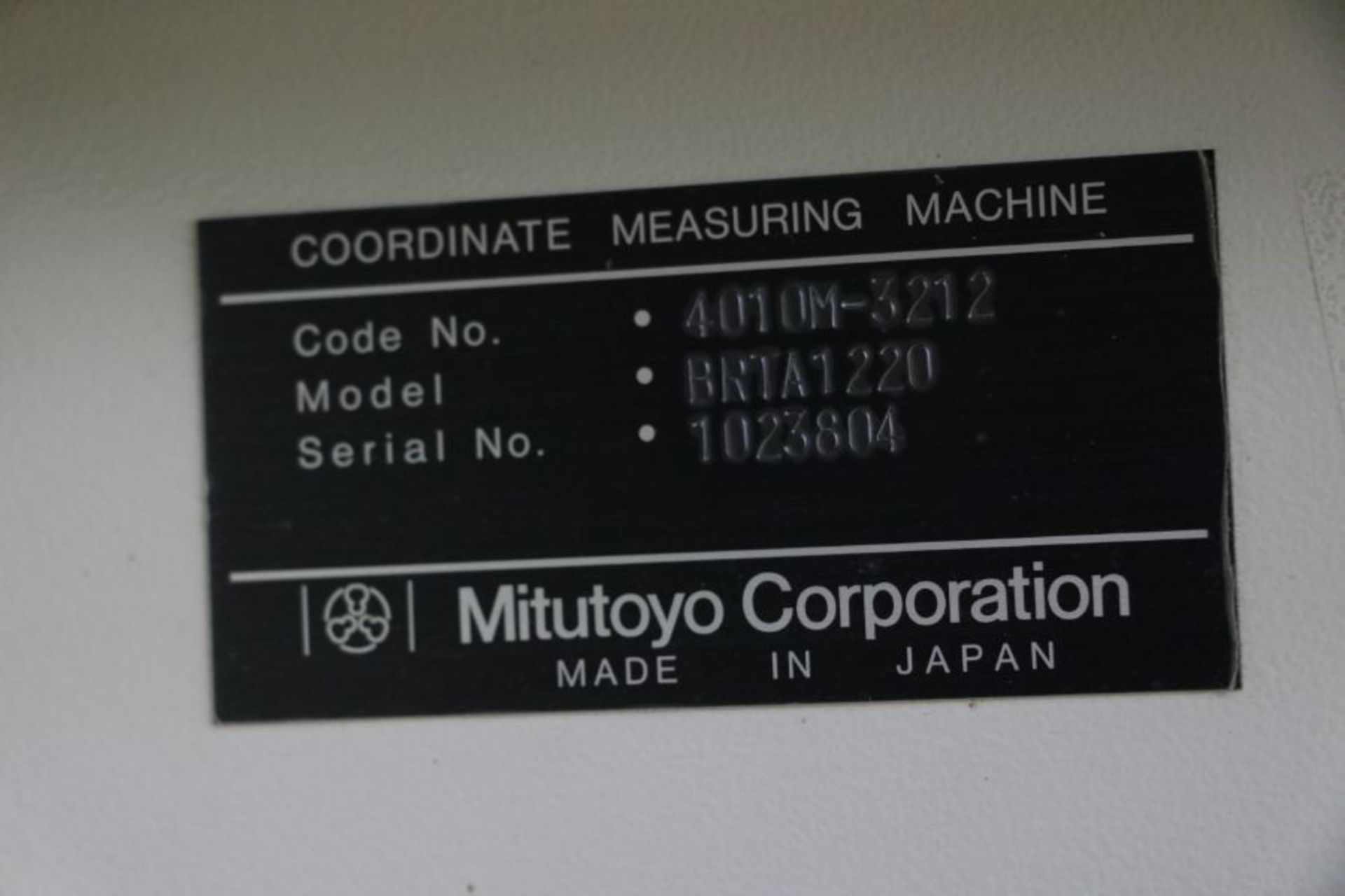 Mitutoyo Bright Apex 1220 DCC CMM, 40" x 80" x 40" Table, 118" x 62", PC DMIS CAD++ S/W, PH10M Probe - Image 8 of 8