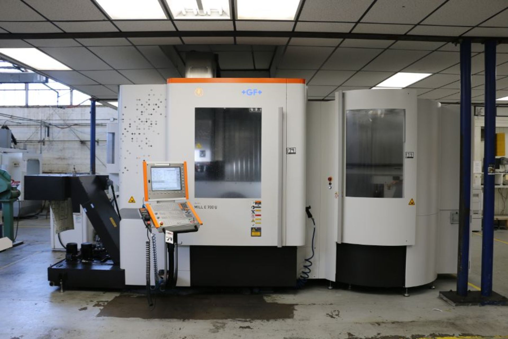 2018, GF Mikron Mill E 700U Full 5-Axis Simultanious VMC, HH iTNC 530 Ctrl , 3R System 770-5 Table - Image 3 of 22