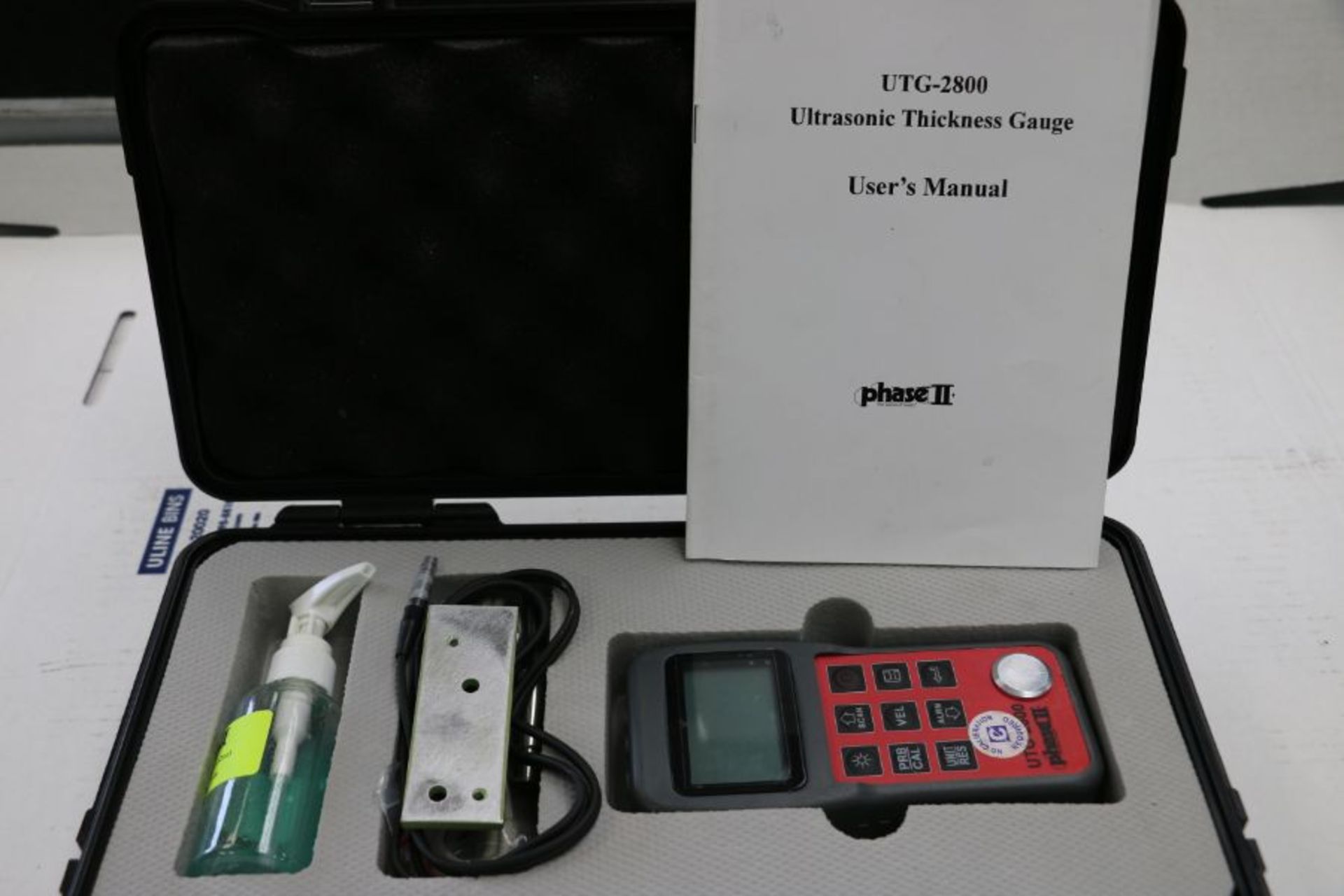 Phase II UTG-2800 Digital Ultrasonic Thickness Gauge