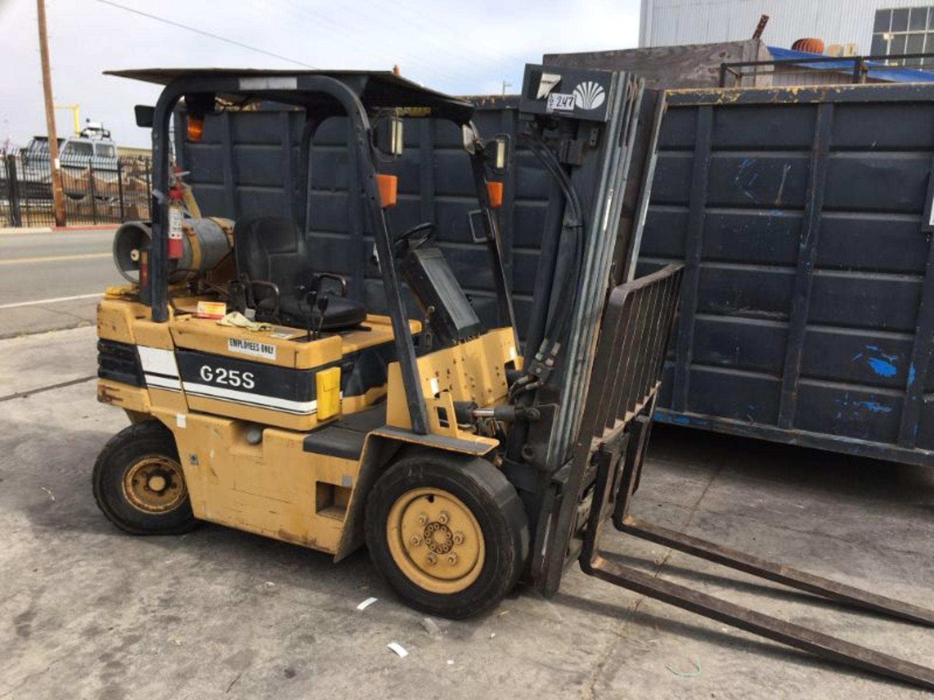 5000 lb Daewoo G25S LPG Forklift, 3619 Hrs. *Late Delivery* - Image 2 of 4