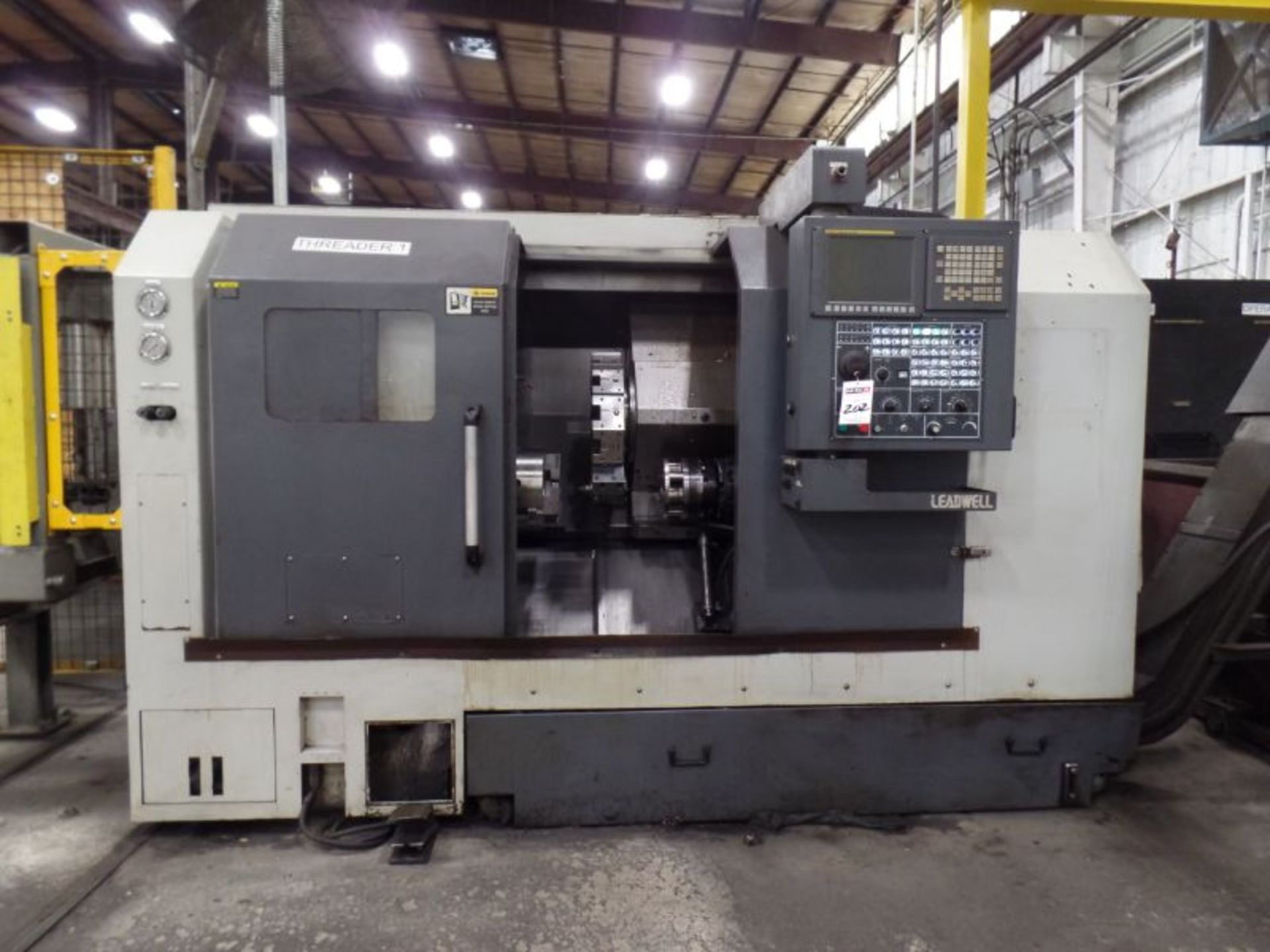 Leadwell T-7, Fanuc 0i-TD, 20.4” SW, 13.8” Max. Turn Dia. x 21.6” Max. Turn Length, 2.4” Spindle - Image 5 of 10