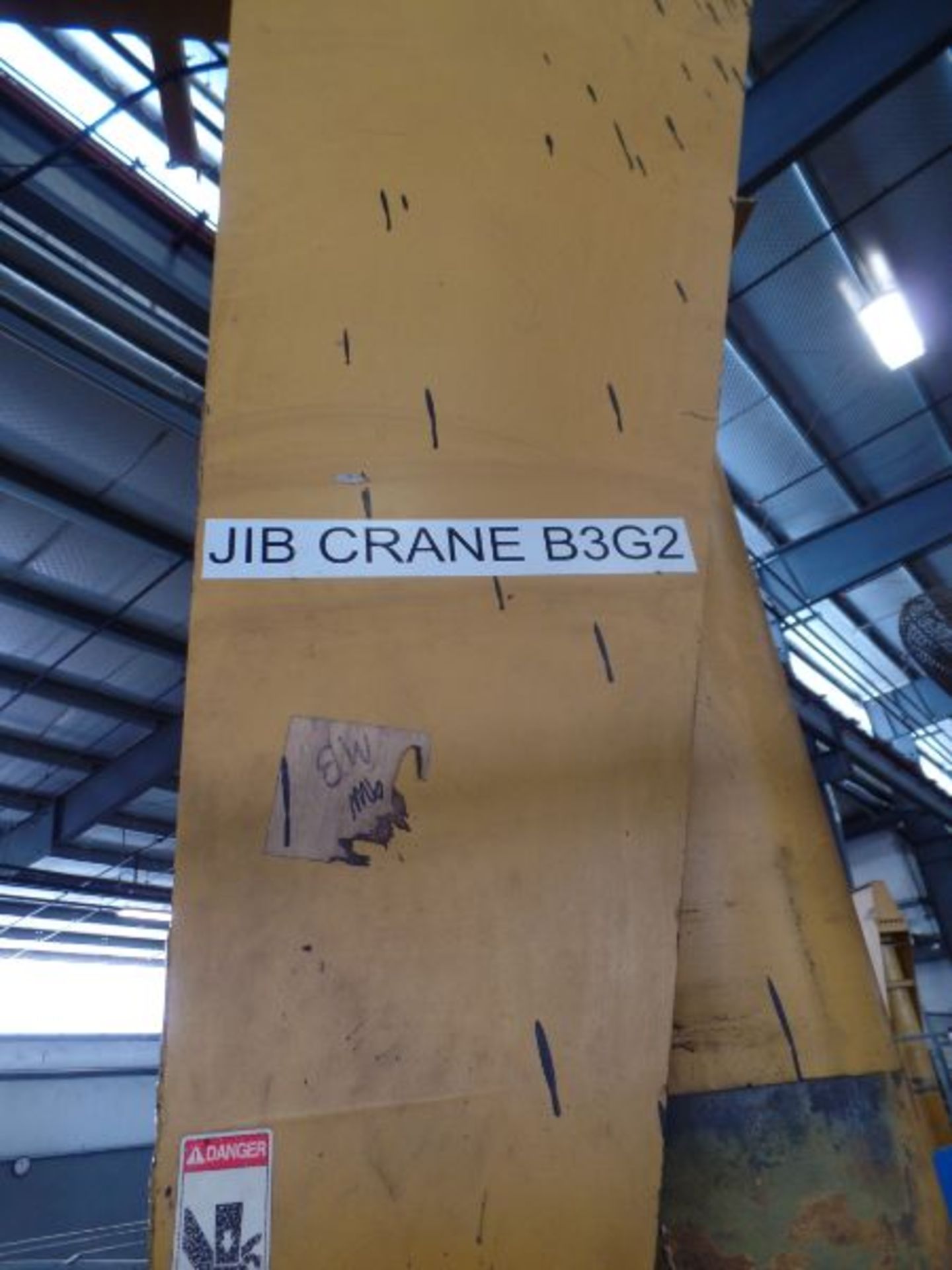 1 Ton Gorbel Jib Crane RM Loadmate 1 Ton Hoist - Image 5 of 6